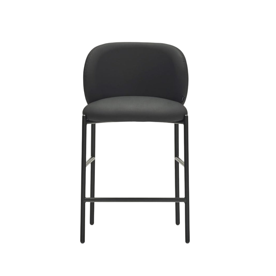 Barová stolička MOGI čierna ekokoža
