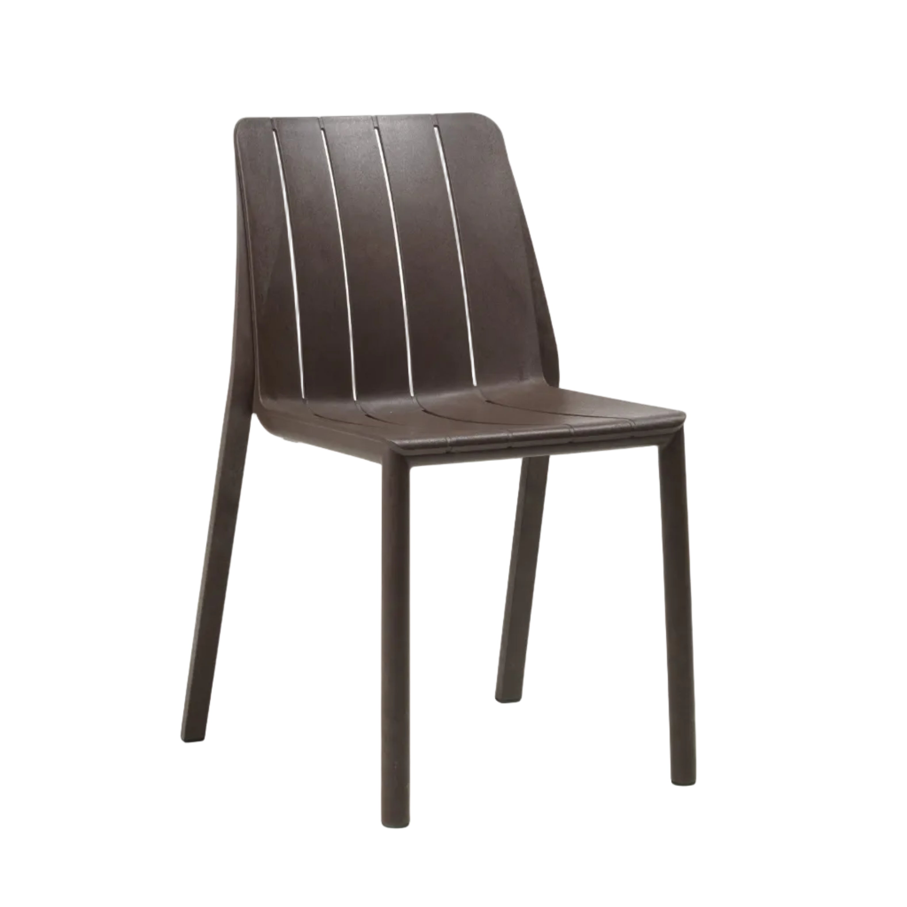 Záhradná stolička TIBERINA REGENERATION zemito hnedá