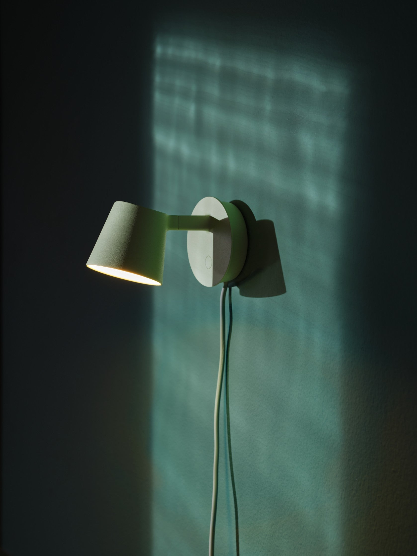 Nástenná lampa nastaviteľná TIP svetlozelená