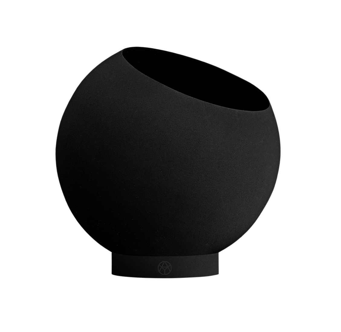 Stojaca nádoba GLOBE čierna