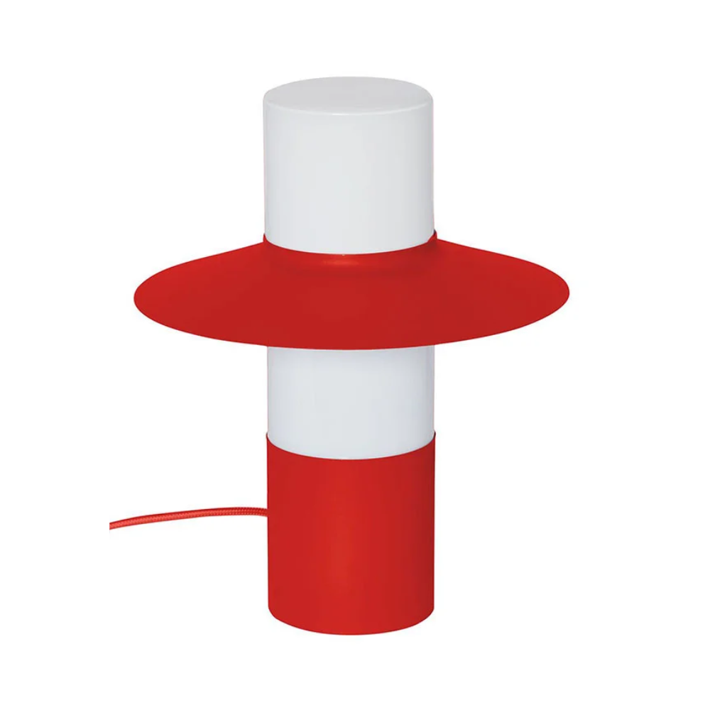 CAPONIO table lamp red-orange