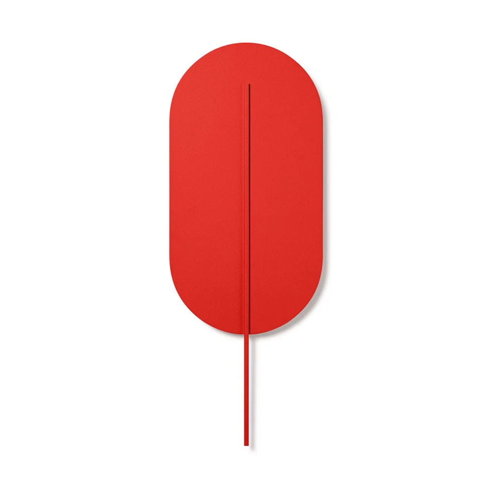 ROKKE wall lamp in red-orange