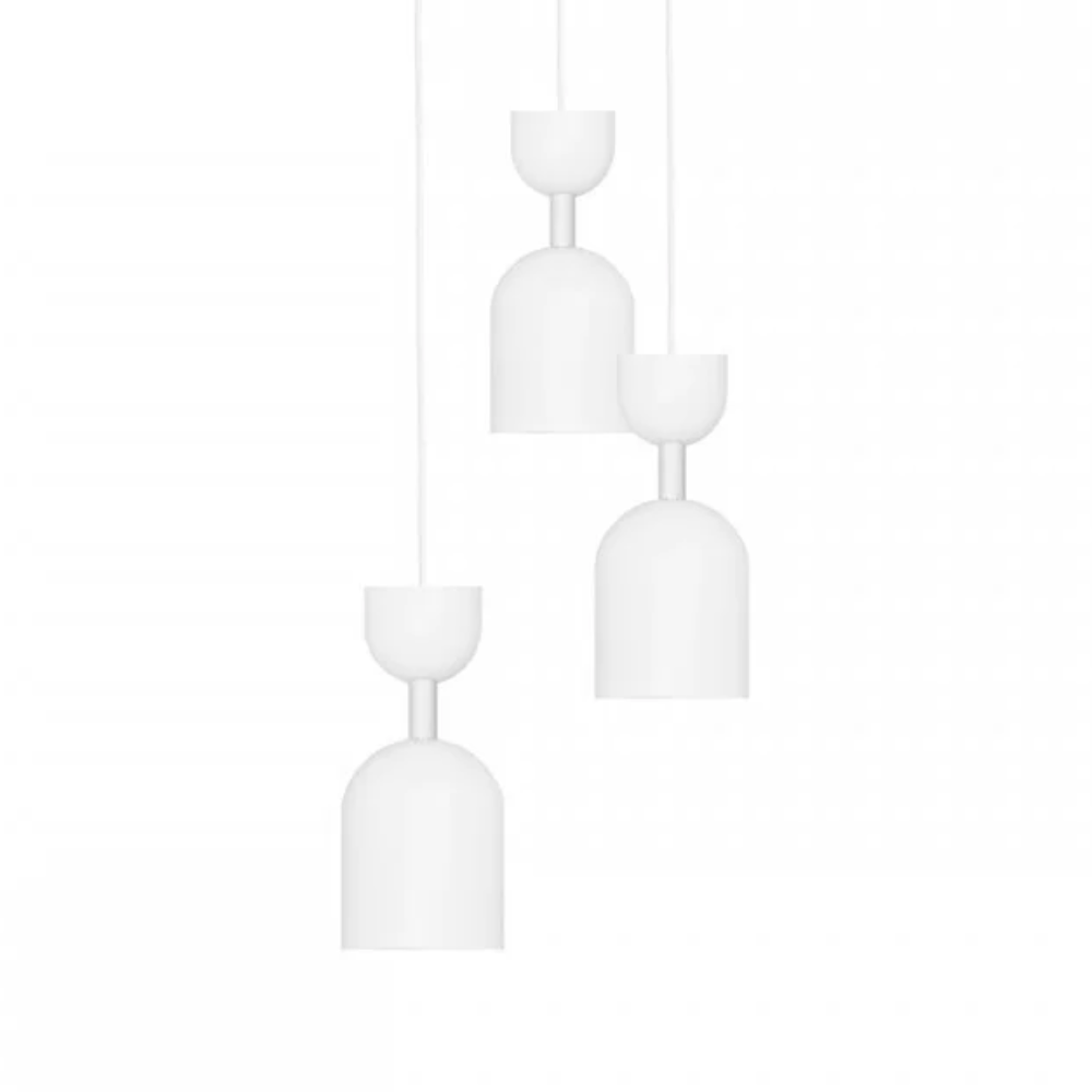 SUPURU 3P pendant lamp white