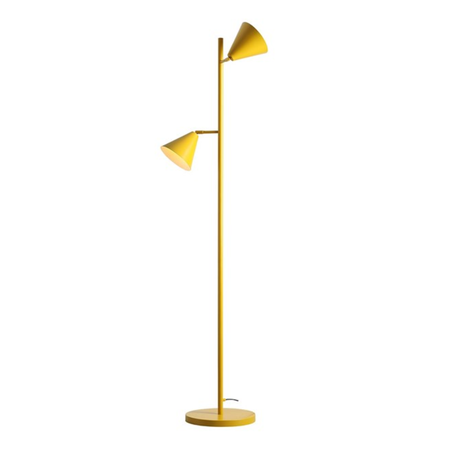 Floor lamp Duo mustard