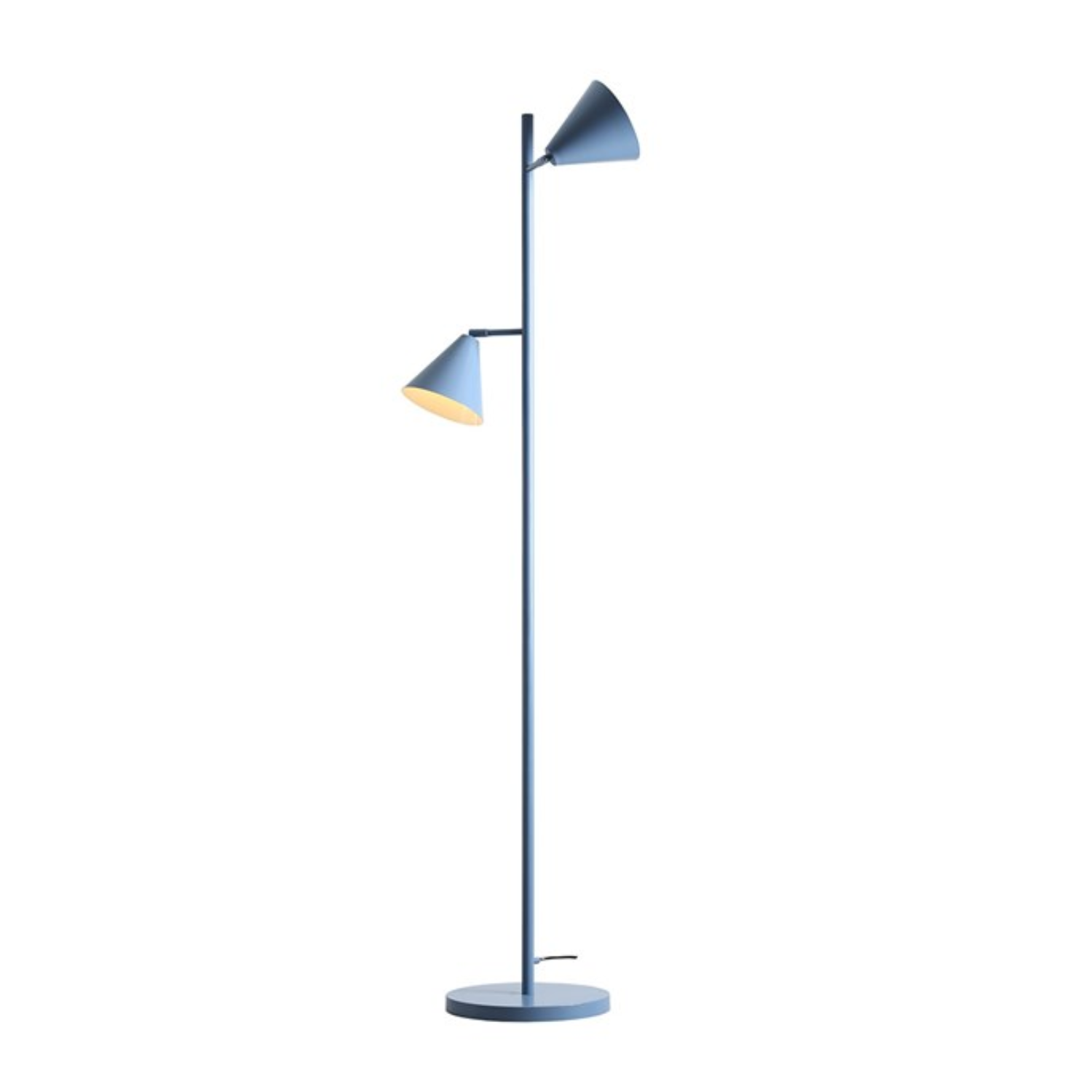 Form floor lamp Duo blue