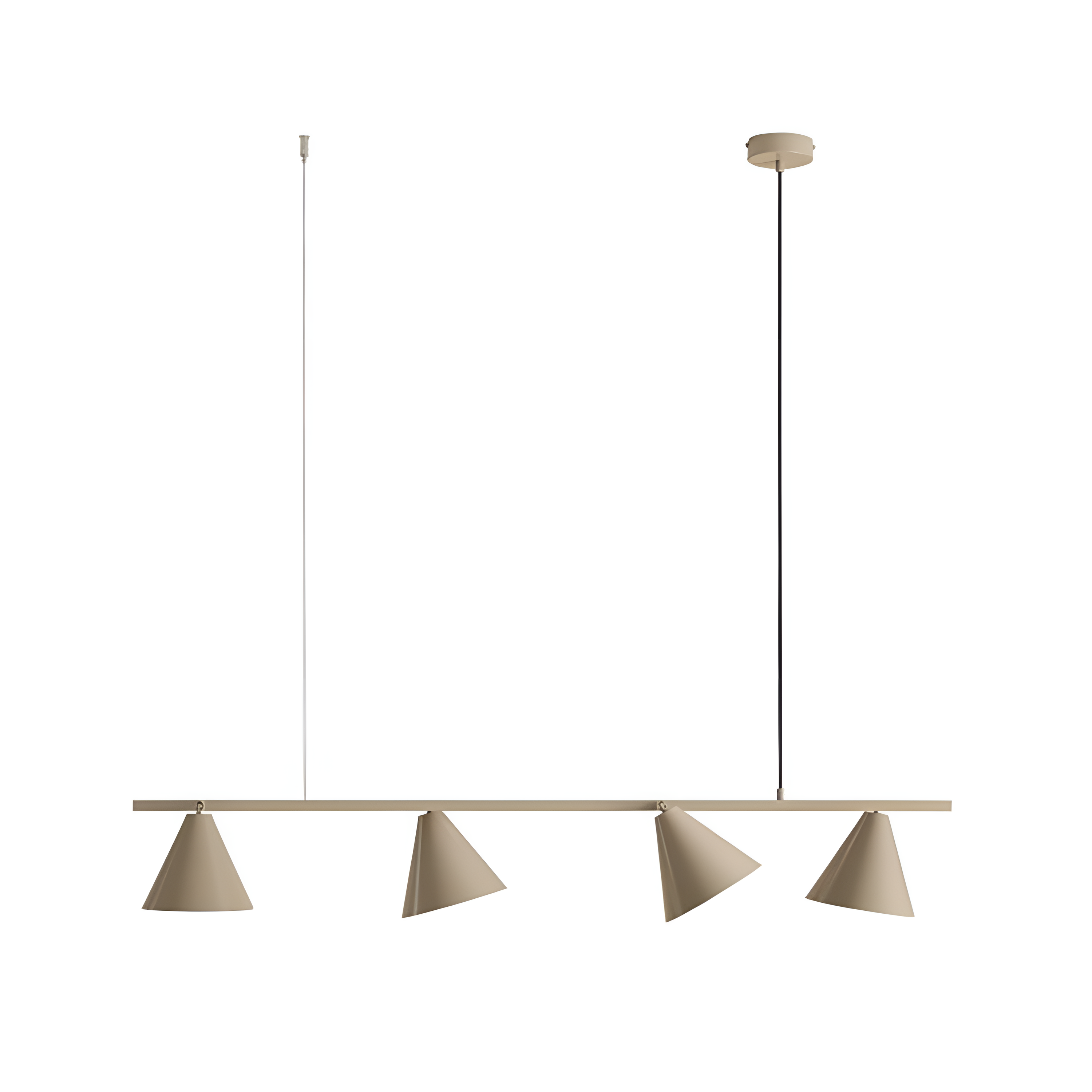 Závesná lampa FORM QUATRO béžová