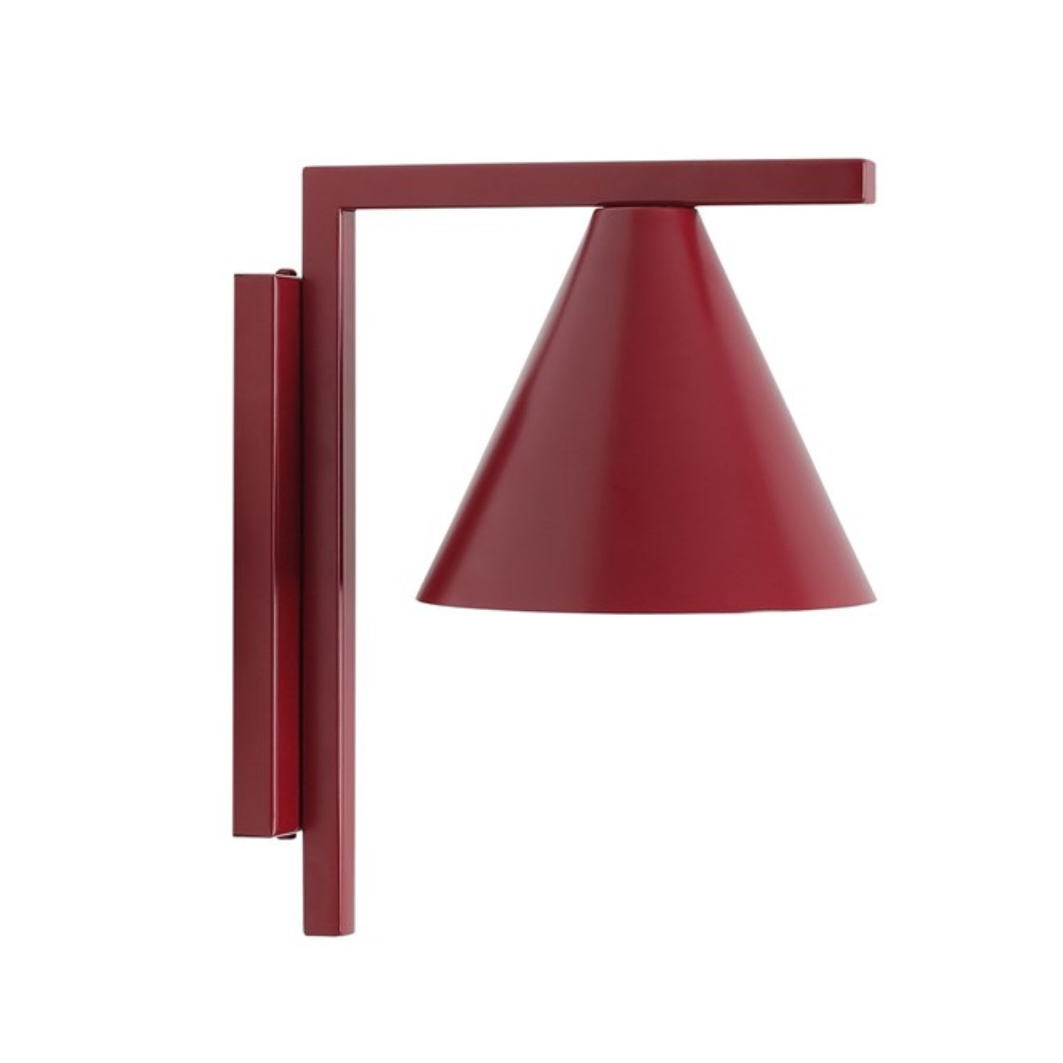 Red forms wall lamp