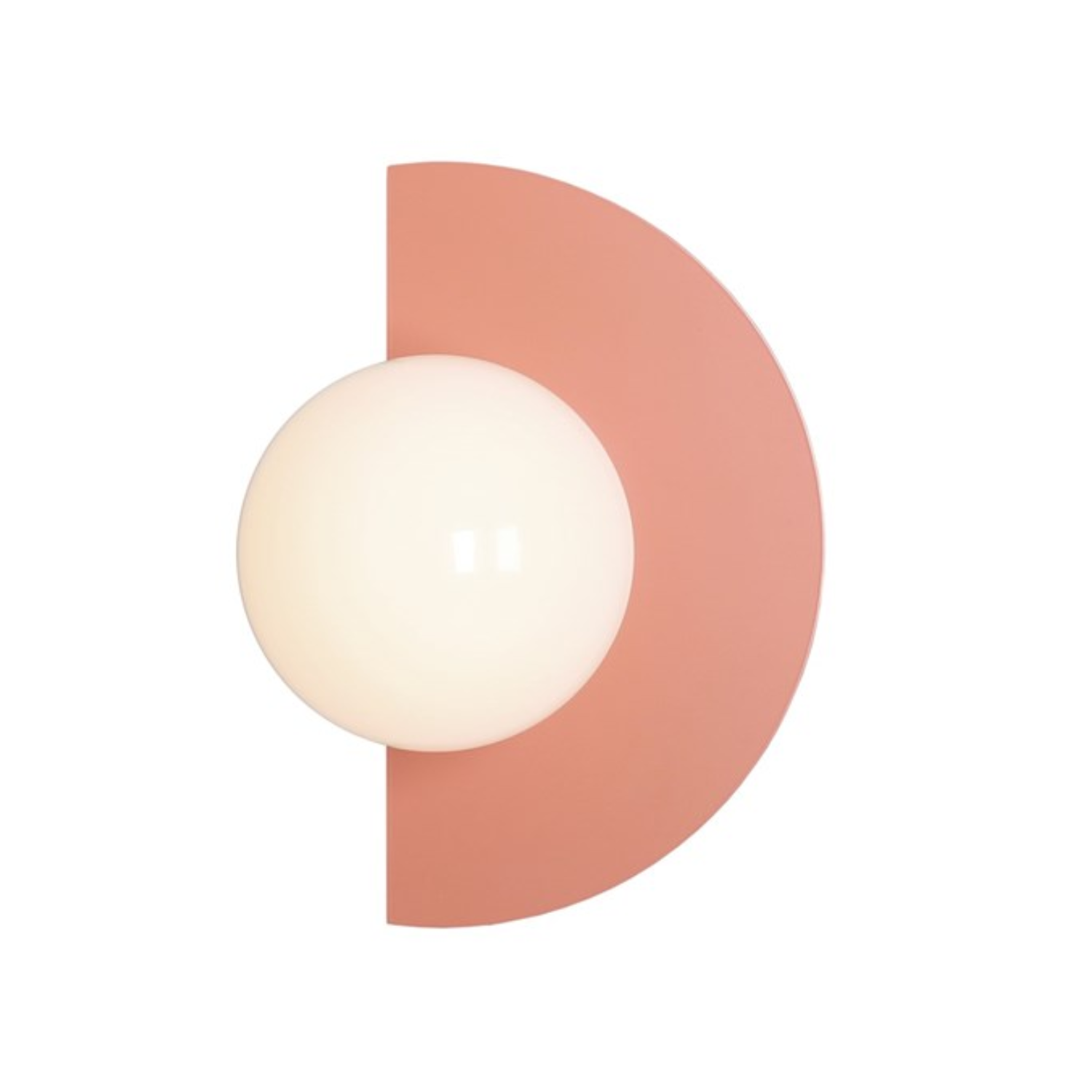 Coral loop wall lamp