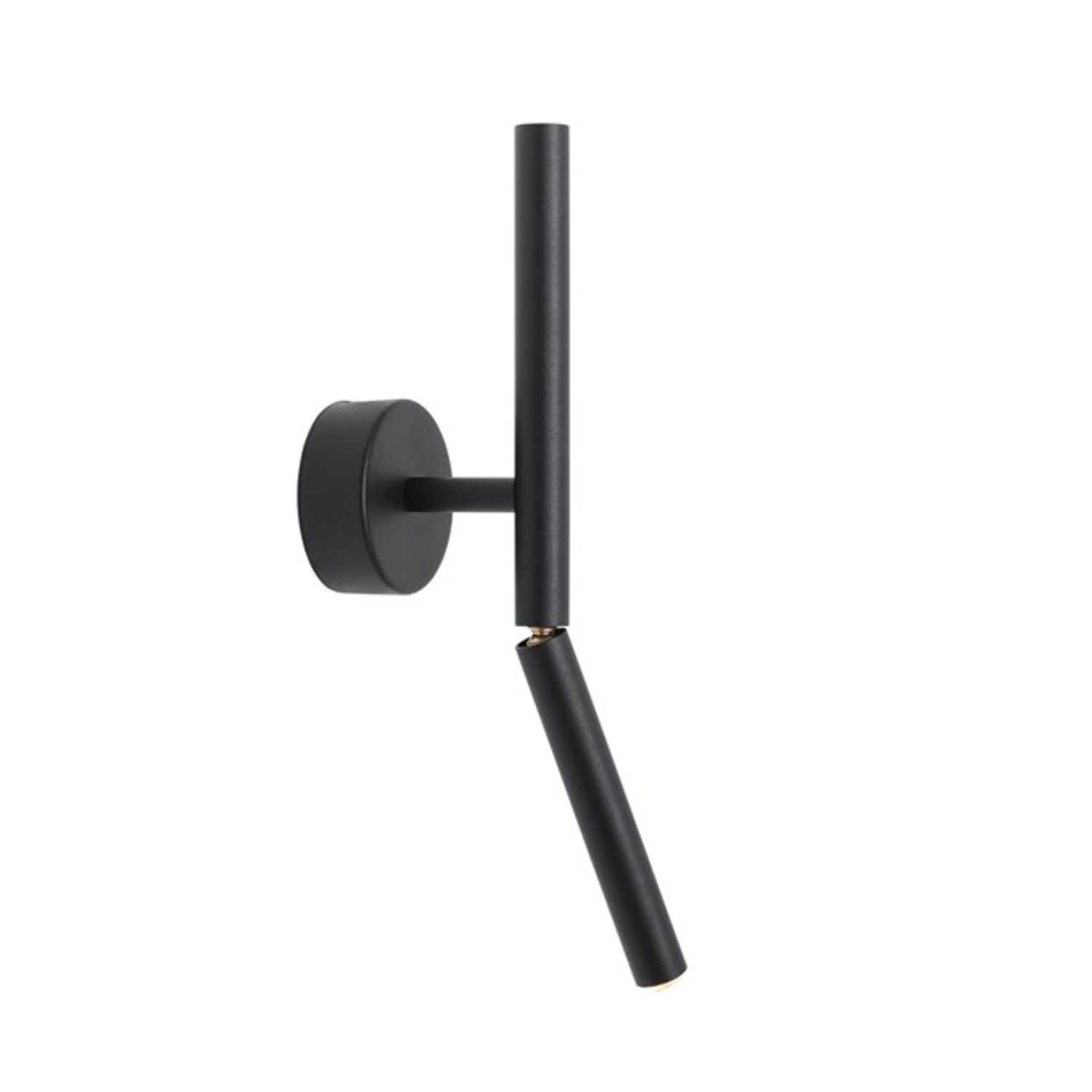 Nastaviteľný nástenný svietidlo STICK čierne