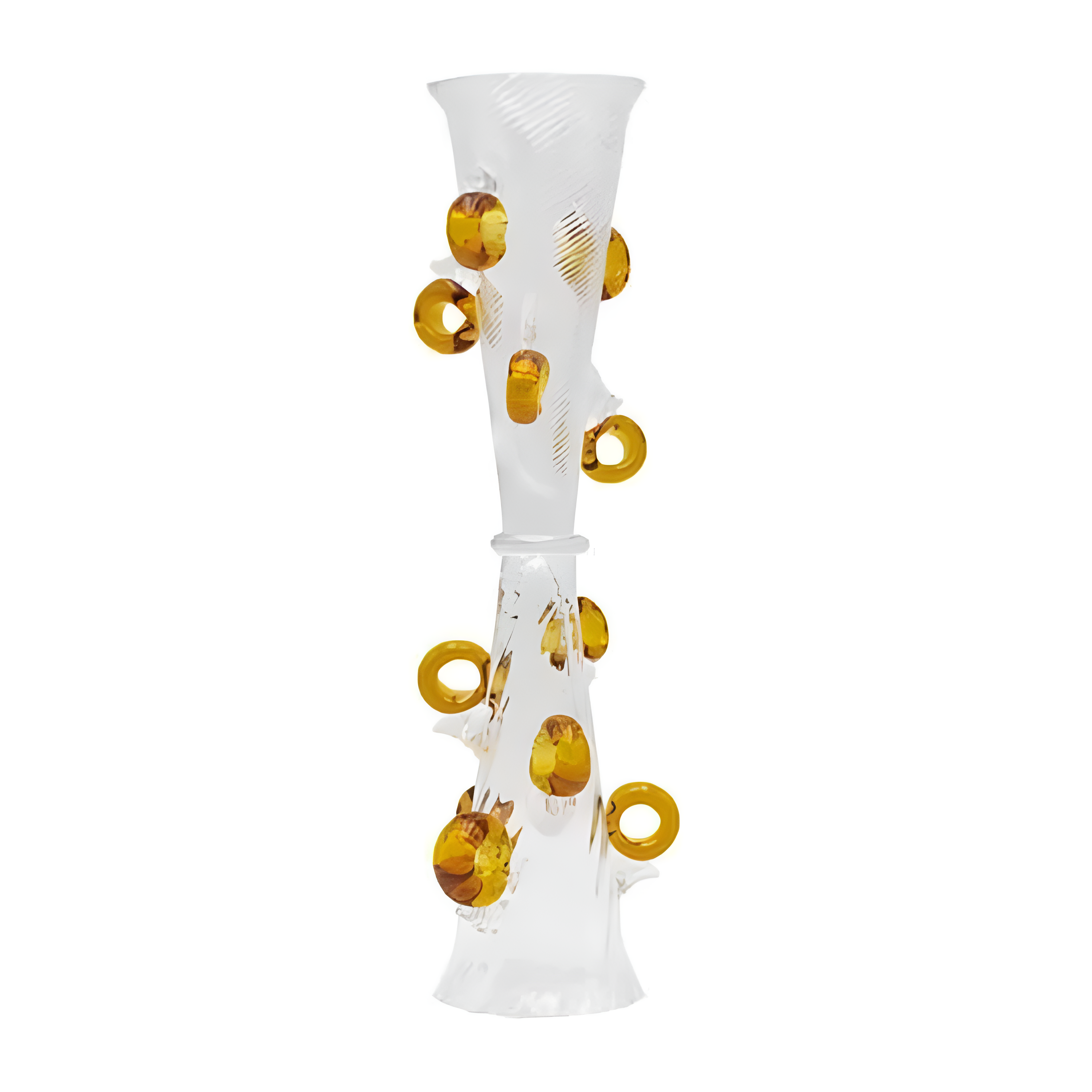 Vase bing inflatable glass