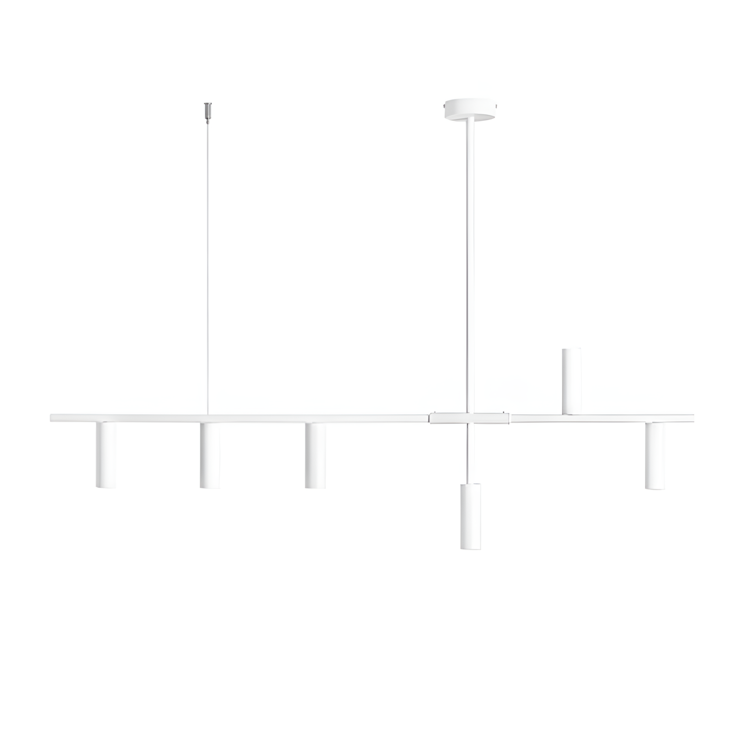 Závesná lampa TREVO biela