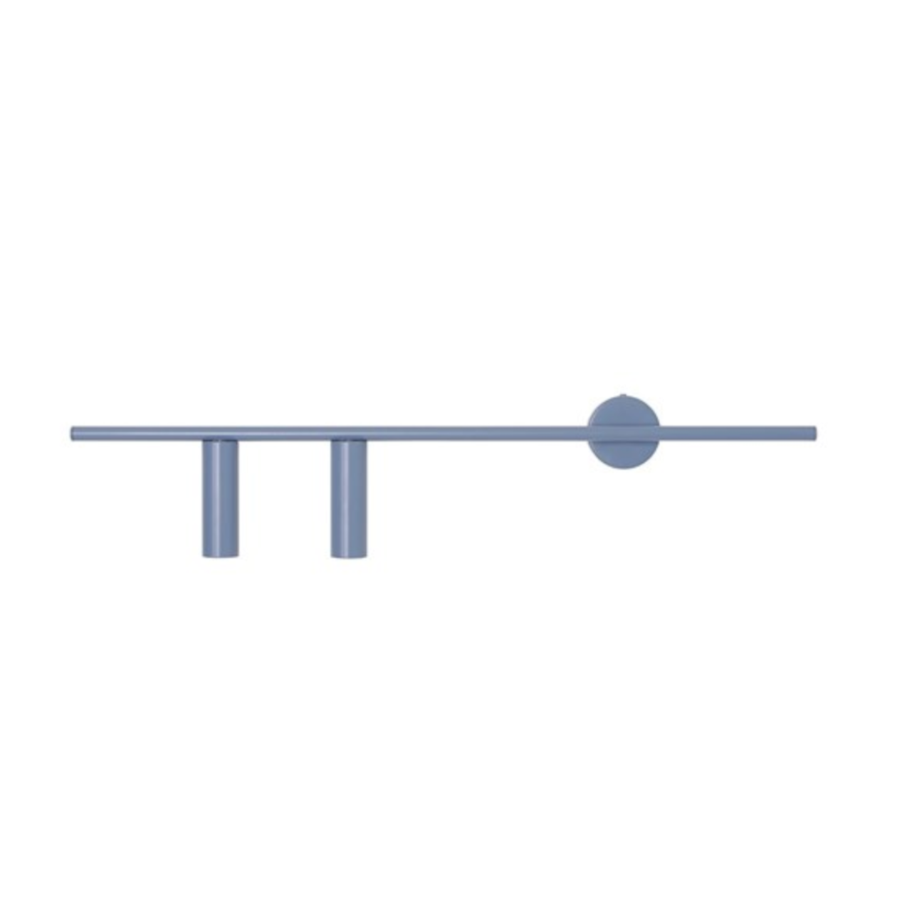 Left -hand wall lamp Trevo Duo Blue