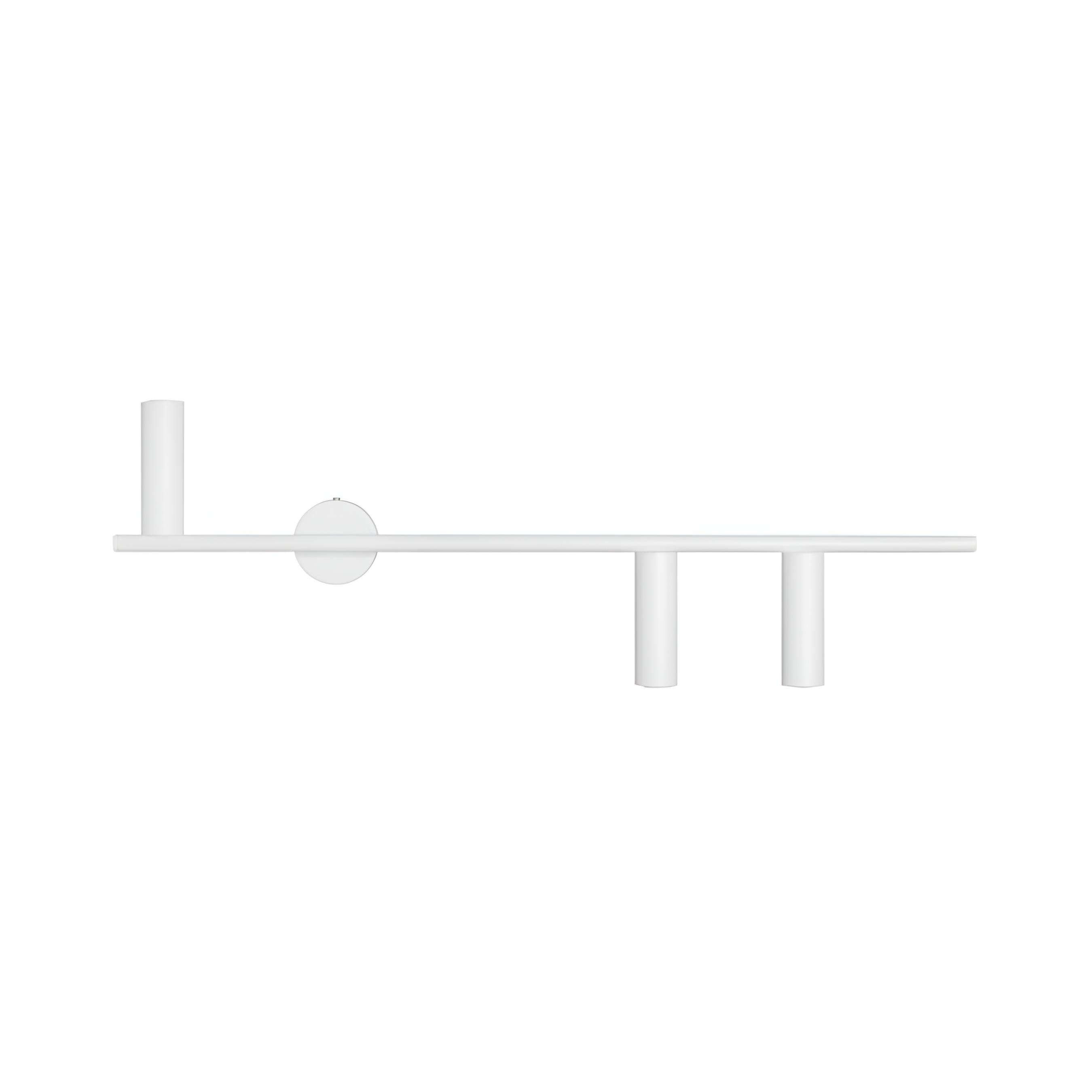 Right -sided wall lamp Trevo Trio White