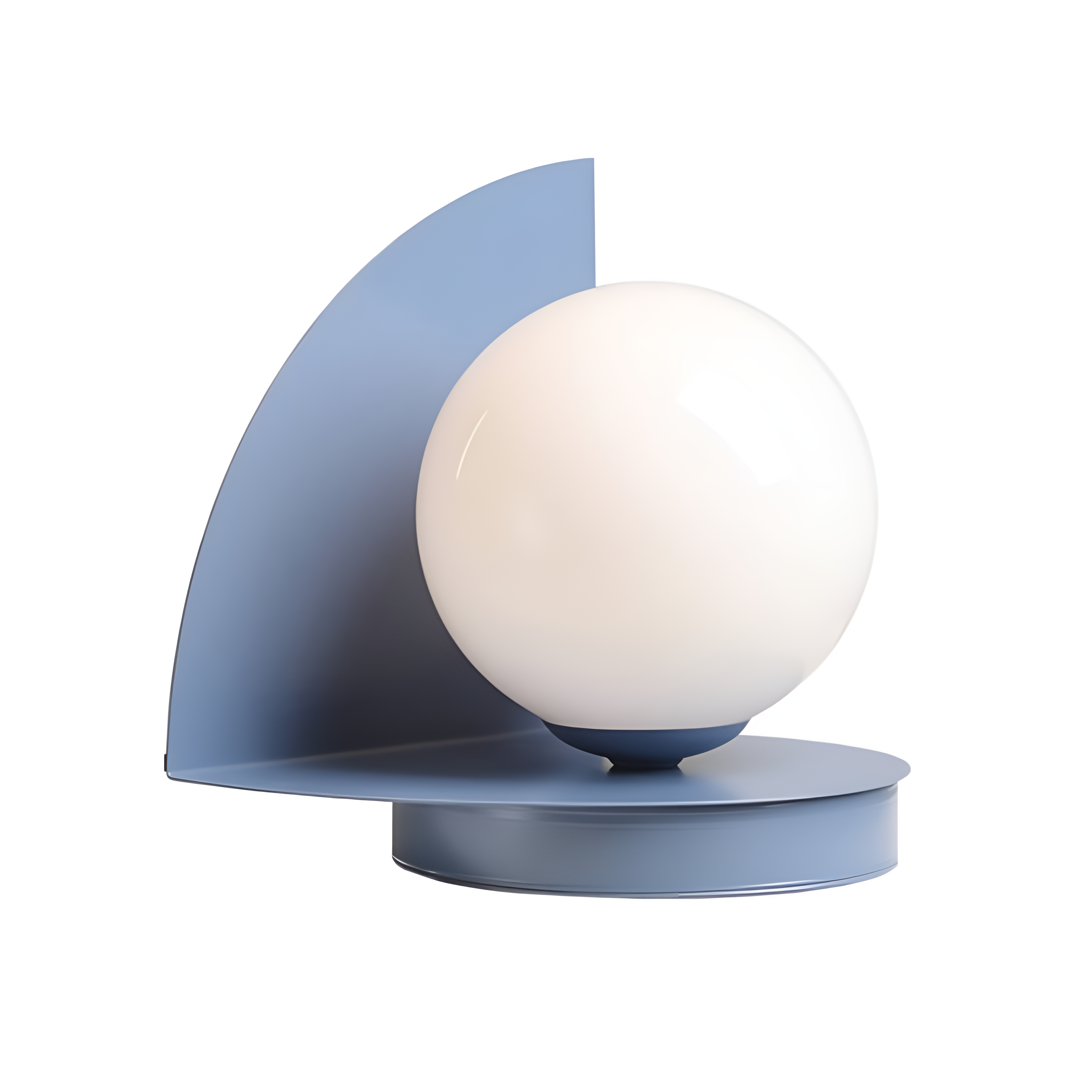 Stolná lampa LOOP modrá