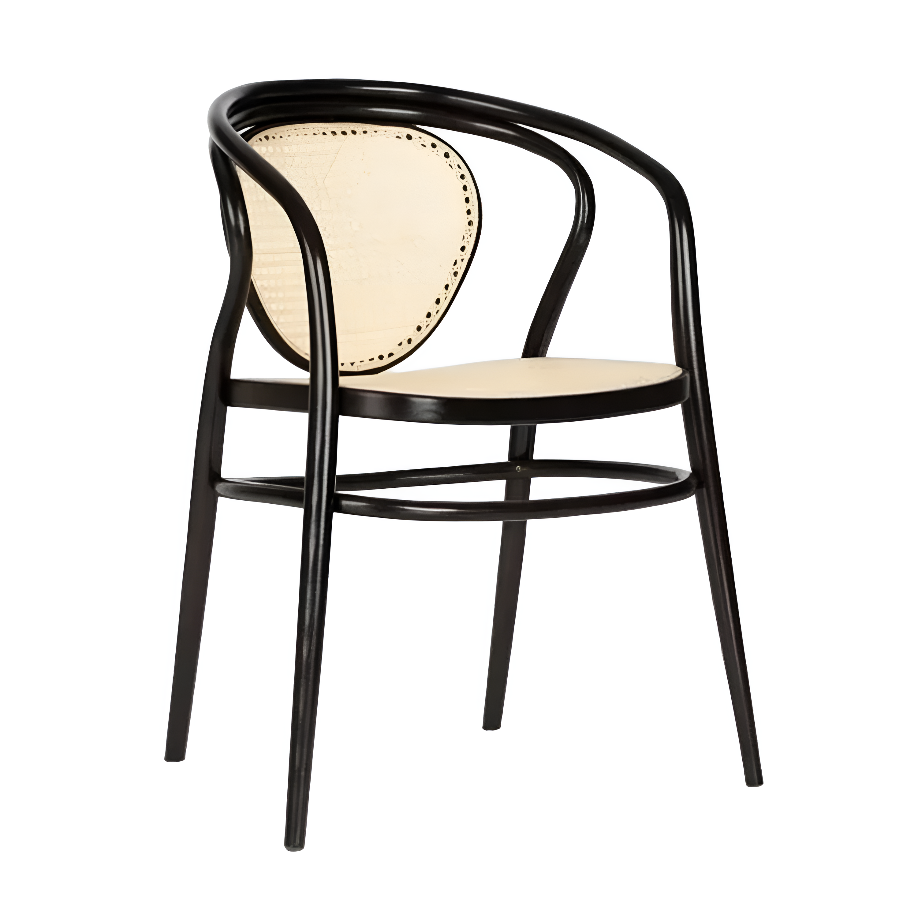 Chair with armrests Nodo B-1400 beech wood