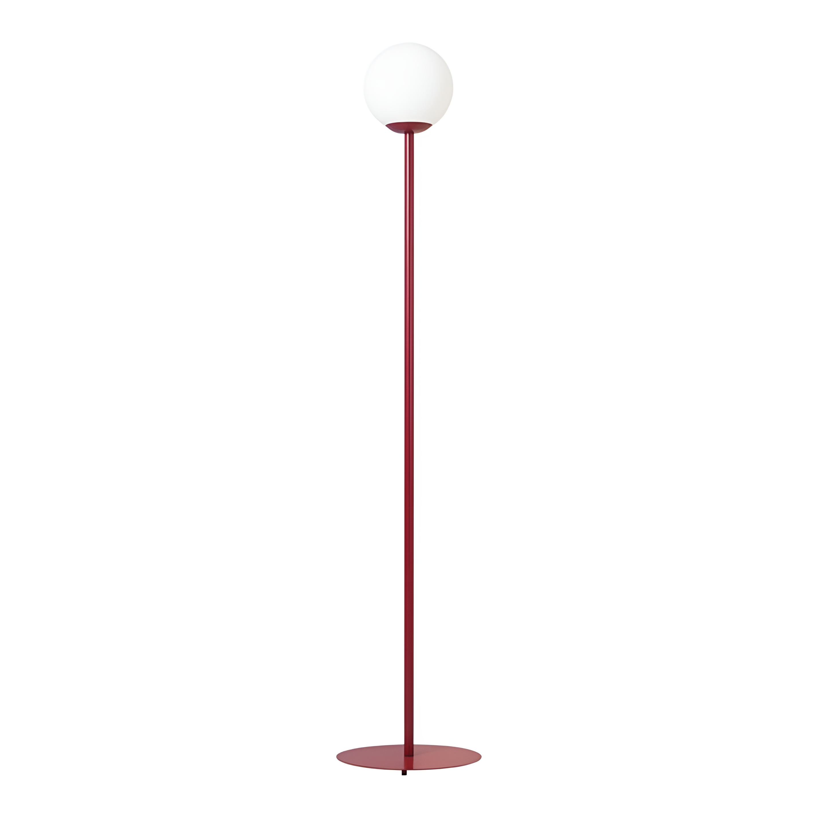 Pinne red floor lamp