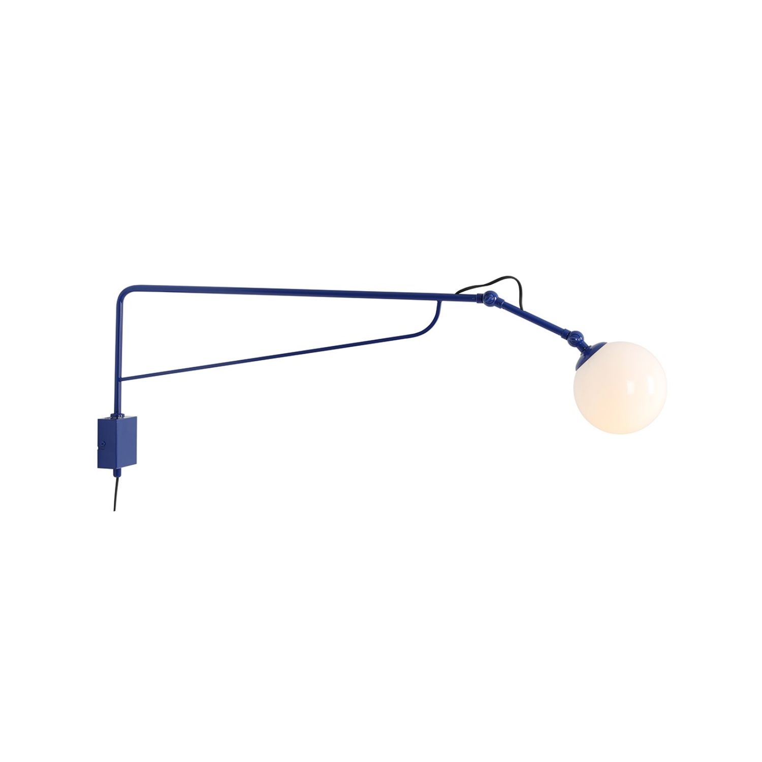 Adjustable Wall Lamp with Arm SOHO COBALT Blue