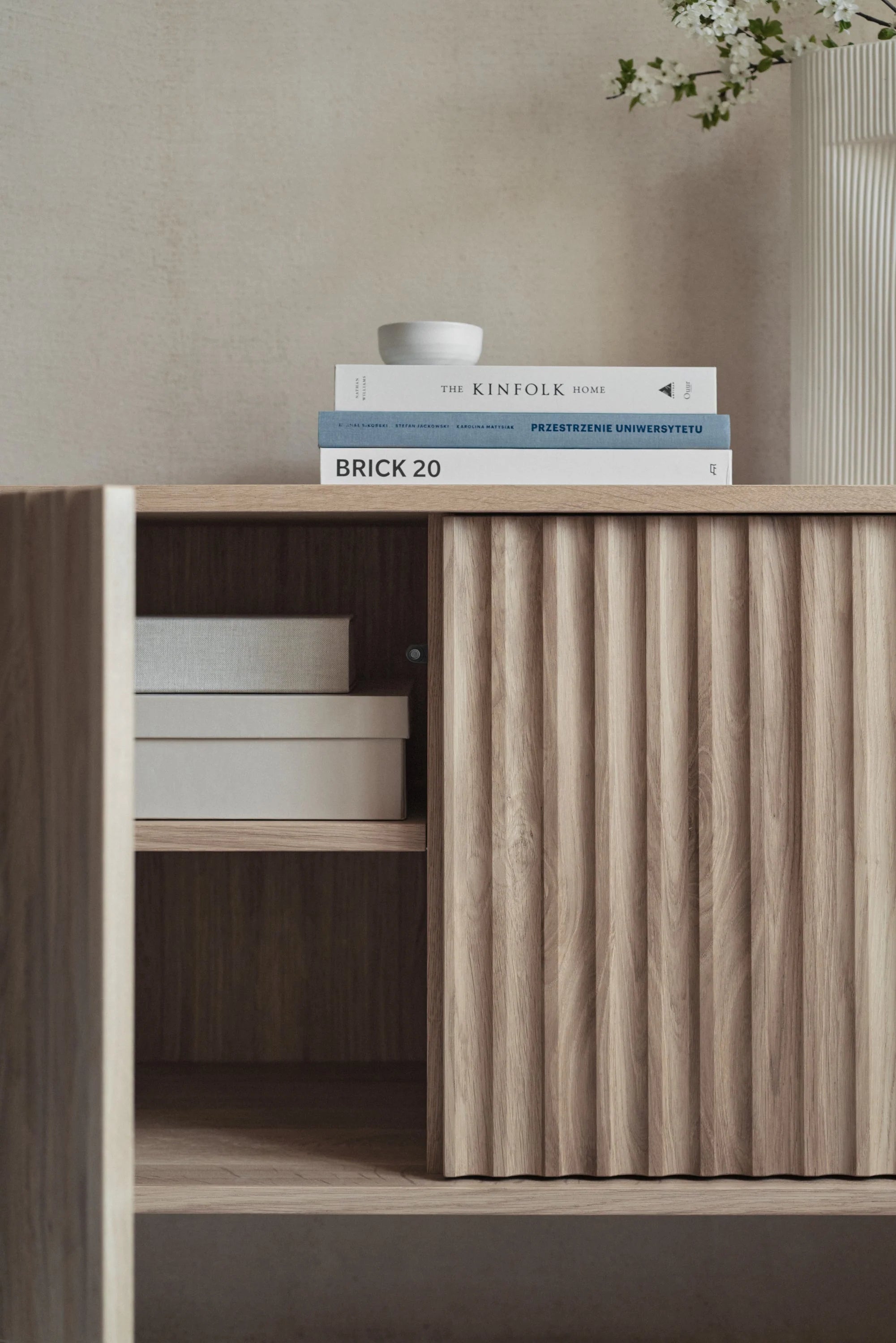 MAYA Chest of Drawers Dark Oak Wood