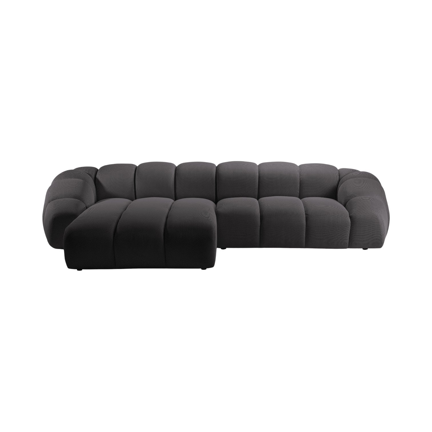 4-seater left-facing corner sofa DIANA espresso