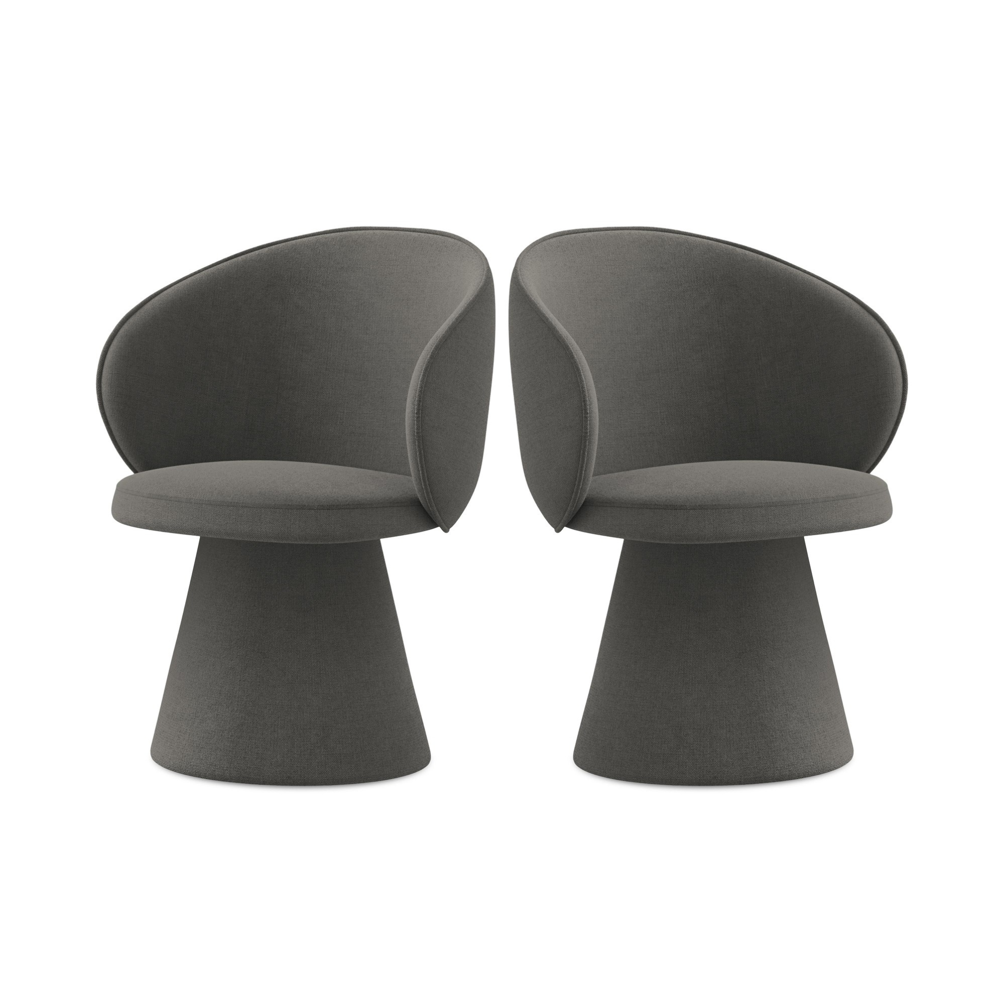 Stolička UALA tmavosivá