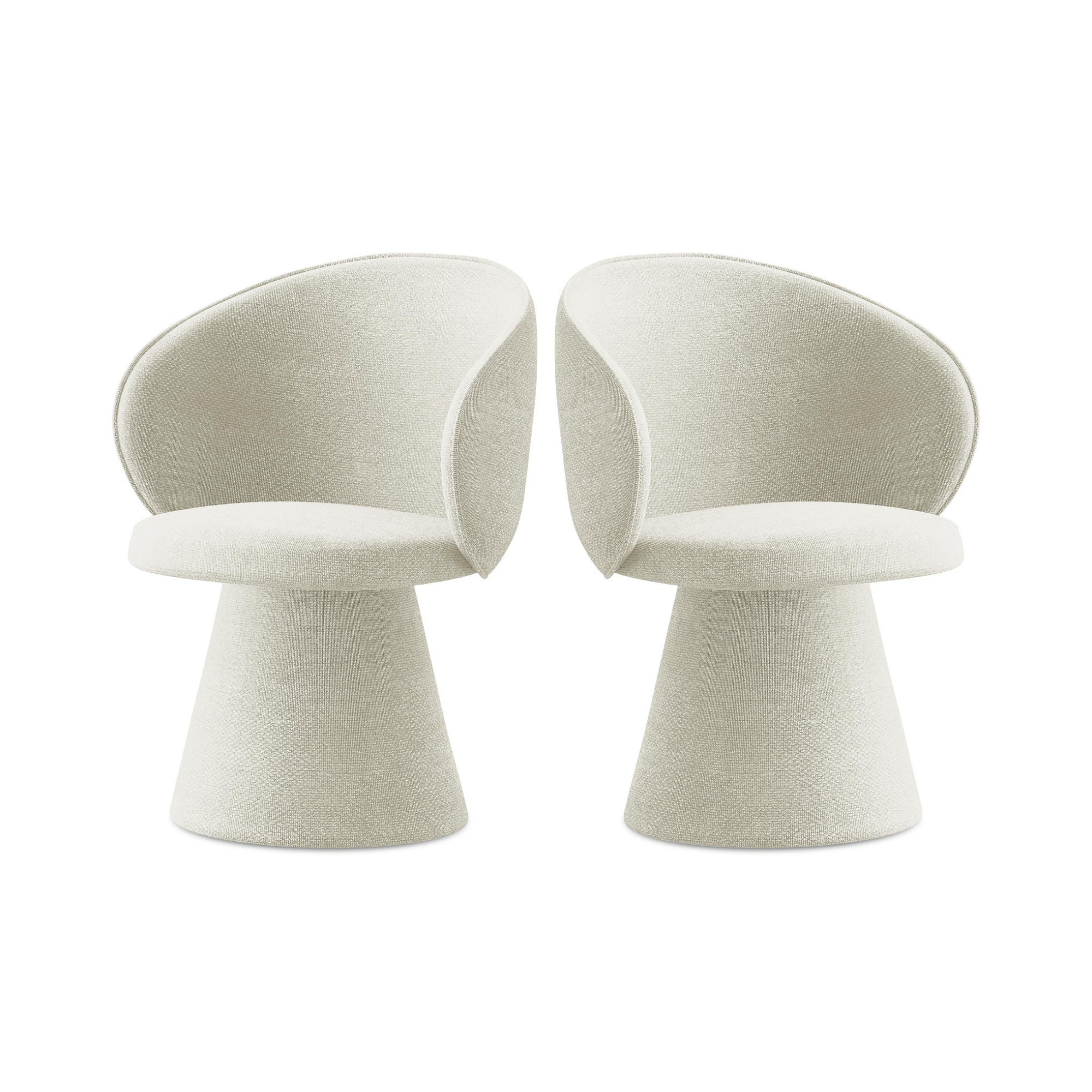 Stolička UALA pieskový boucle