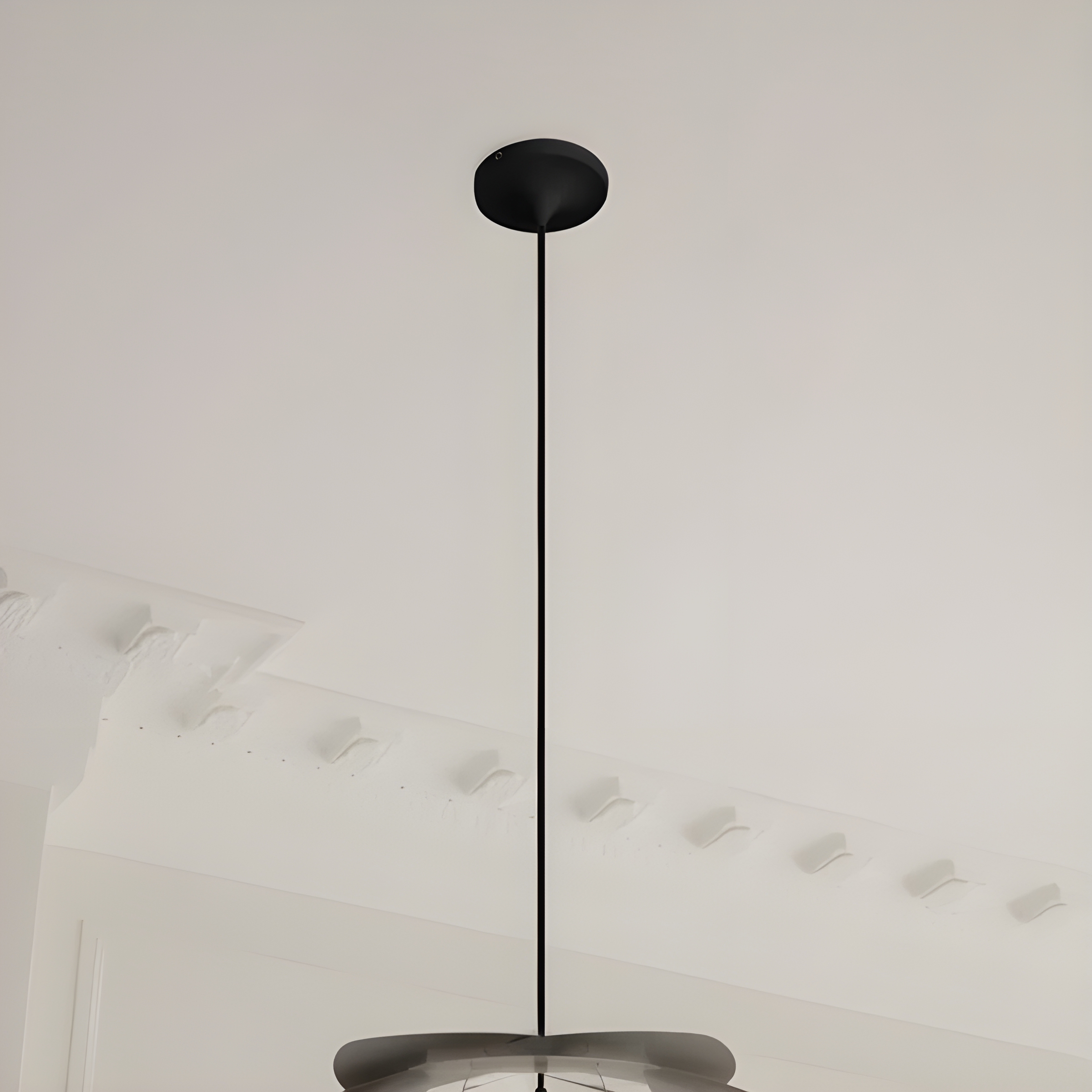 Závesné svietidlo CORD PRO čierne