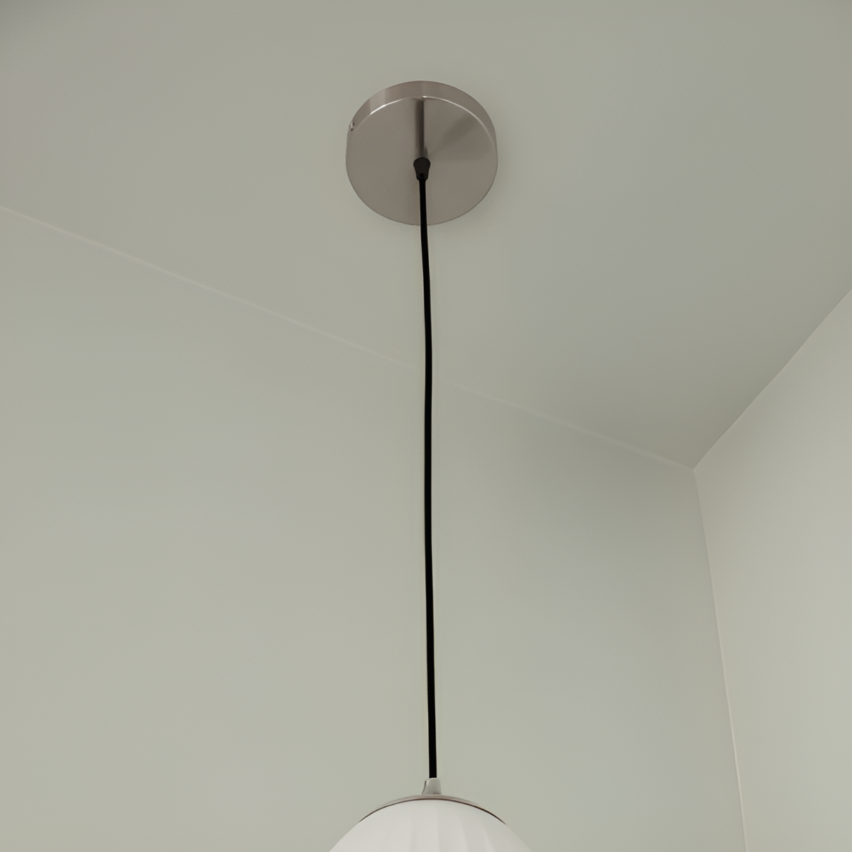 Zavesenie stropnej lampy ROSETTE strieborné