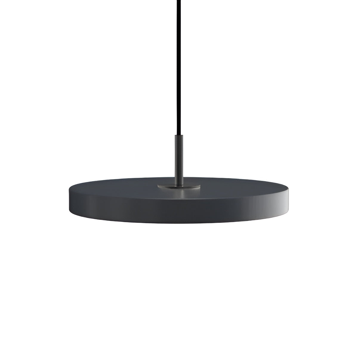ASTERIA PLUS pendant lamp in anthracite with black insert