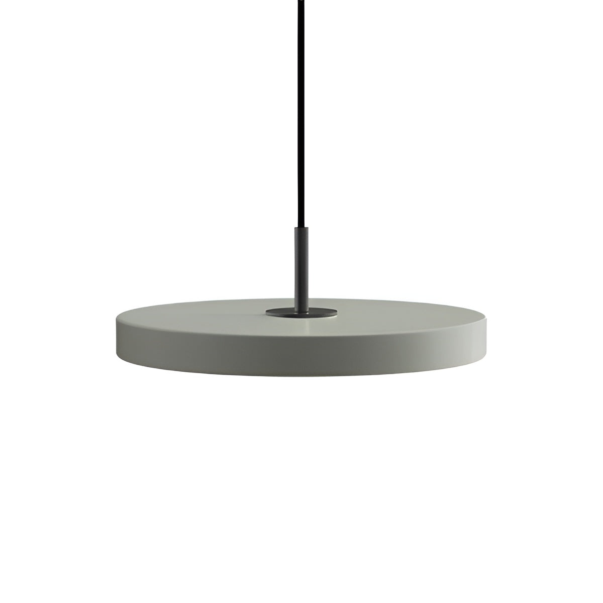 Asteria Plus Pendant Lamp in Olive with Black Insert