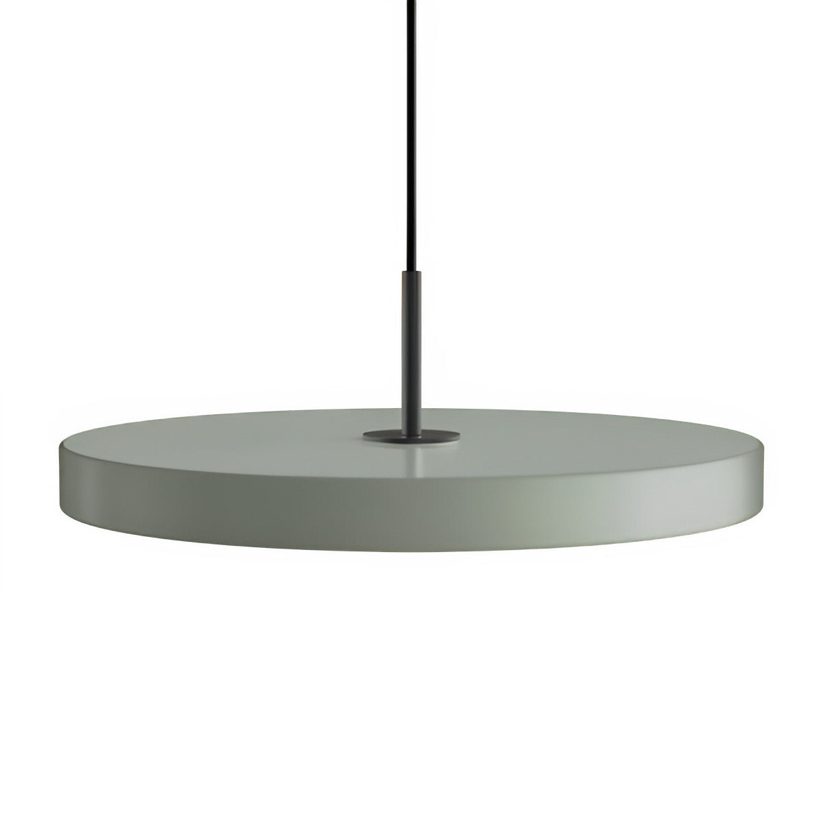 Asteria Plus Pendant Lamp in Olive with Black Insert