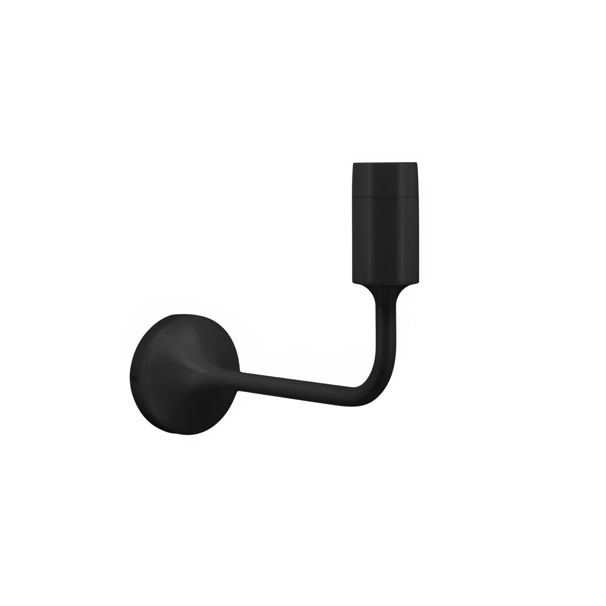 Základňa nástenného svietidla SANTÉ čierna