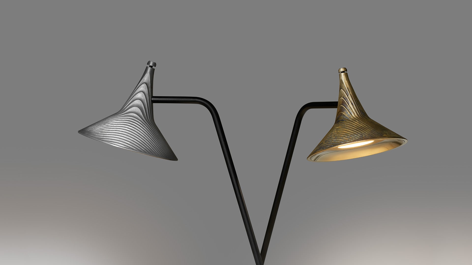 Stolná lampa UNTERLINDEN hliník