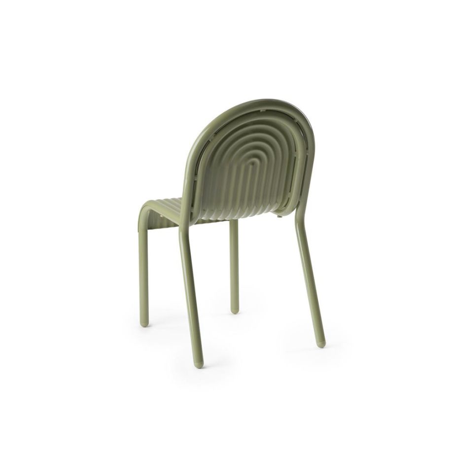 GROOVE Outdoor Chair Green