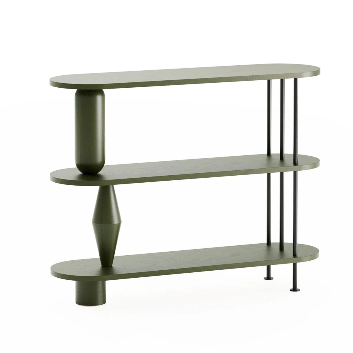 VAZOO Shelf Green Oak Wood