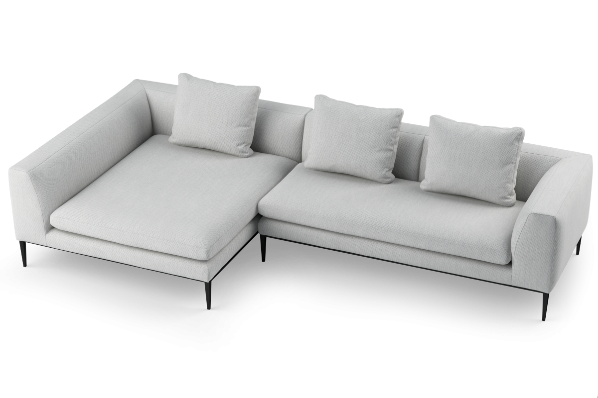 Trojsed NASH s čiernym podstavcom, ľavý