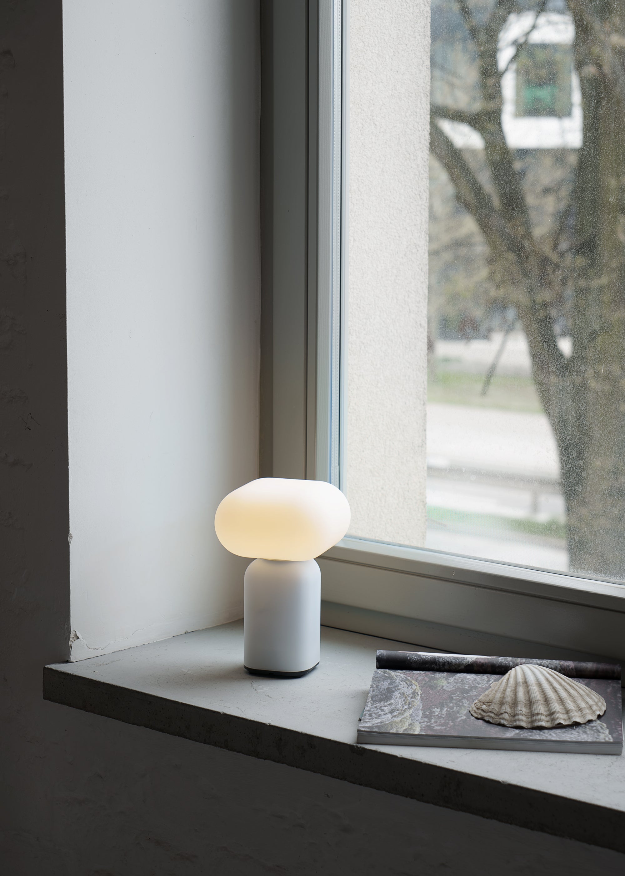 Portable Lamp VELIS White