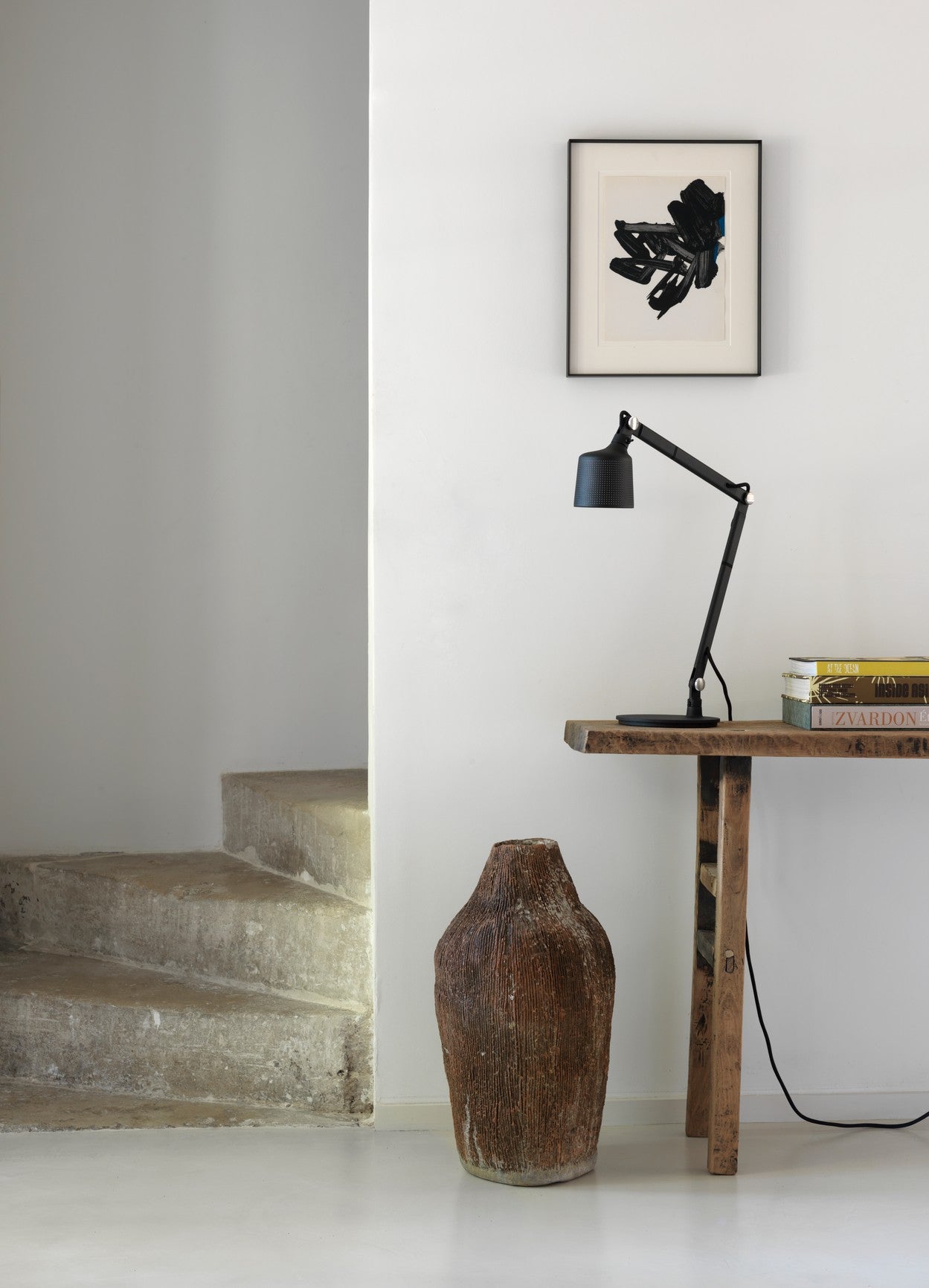 Desk lamp 521 black metal