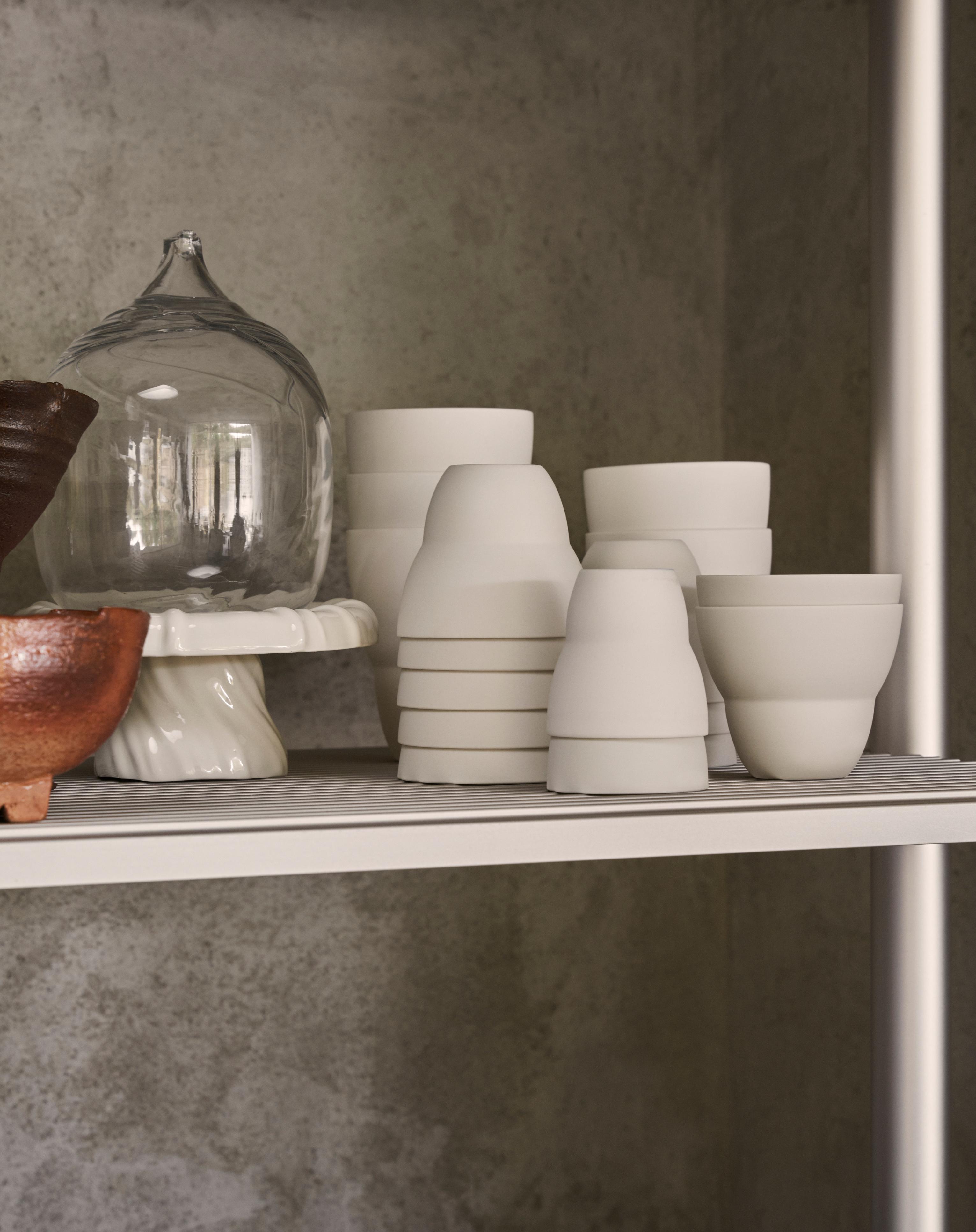 VIPP Mug Set White Porcelain