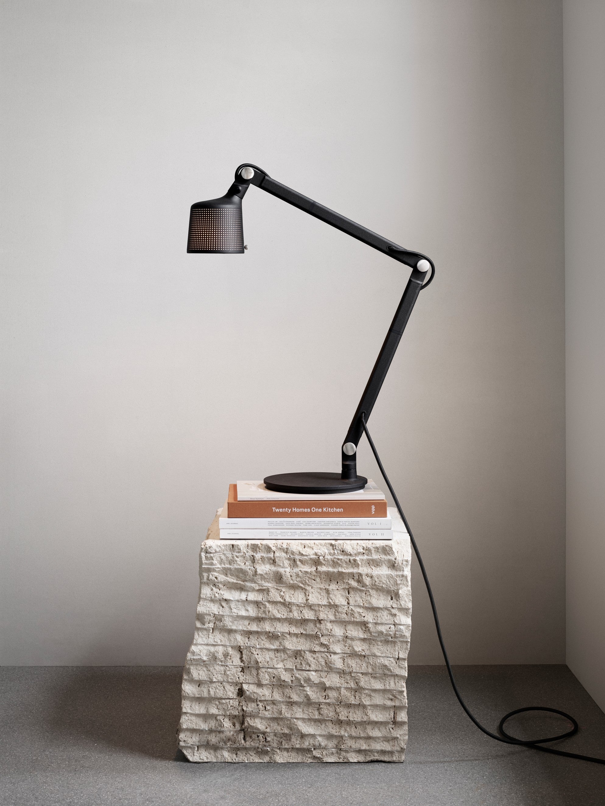 Desk lamp 521 black metal