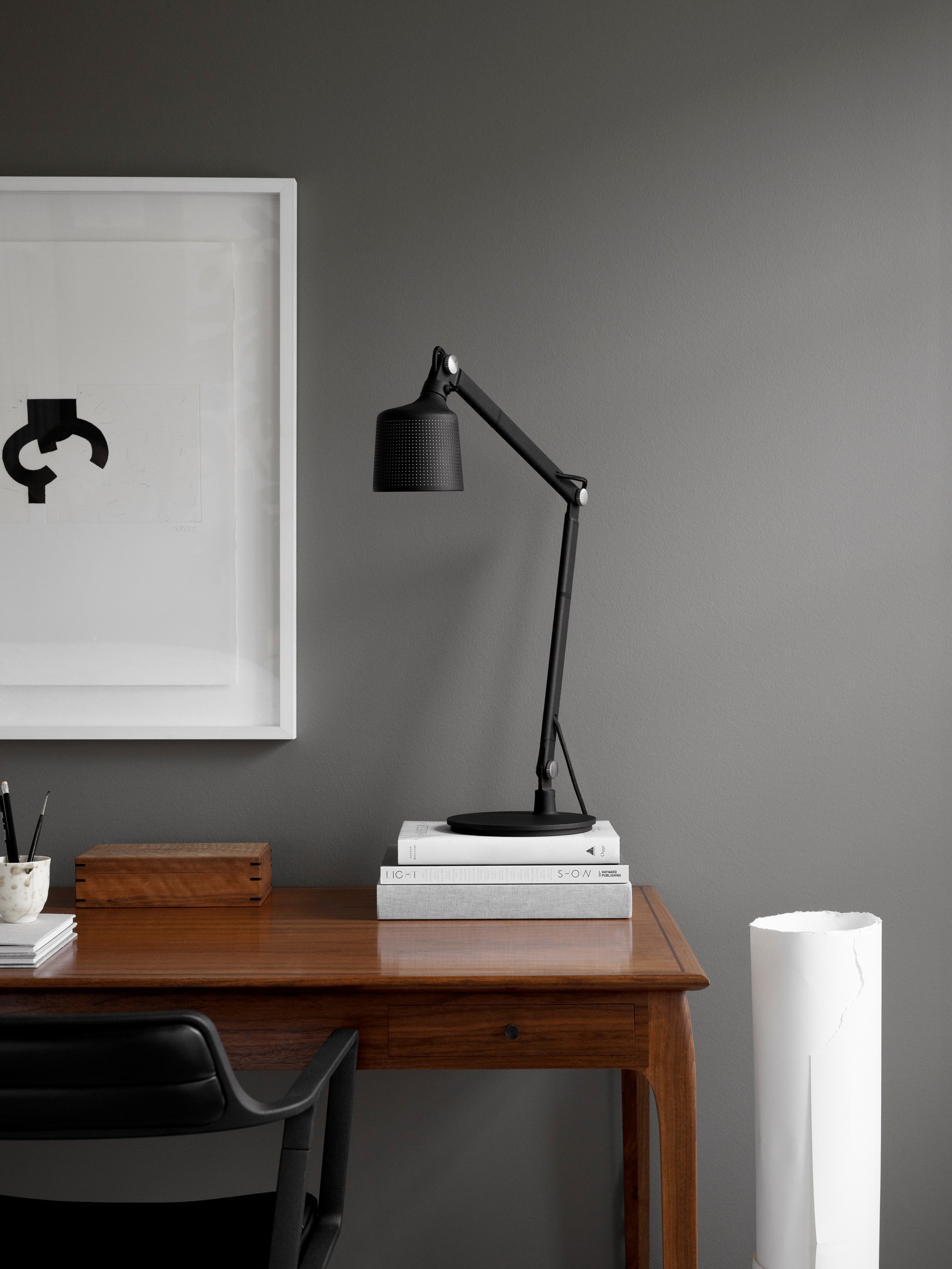 Desk lamp 521 black metal