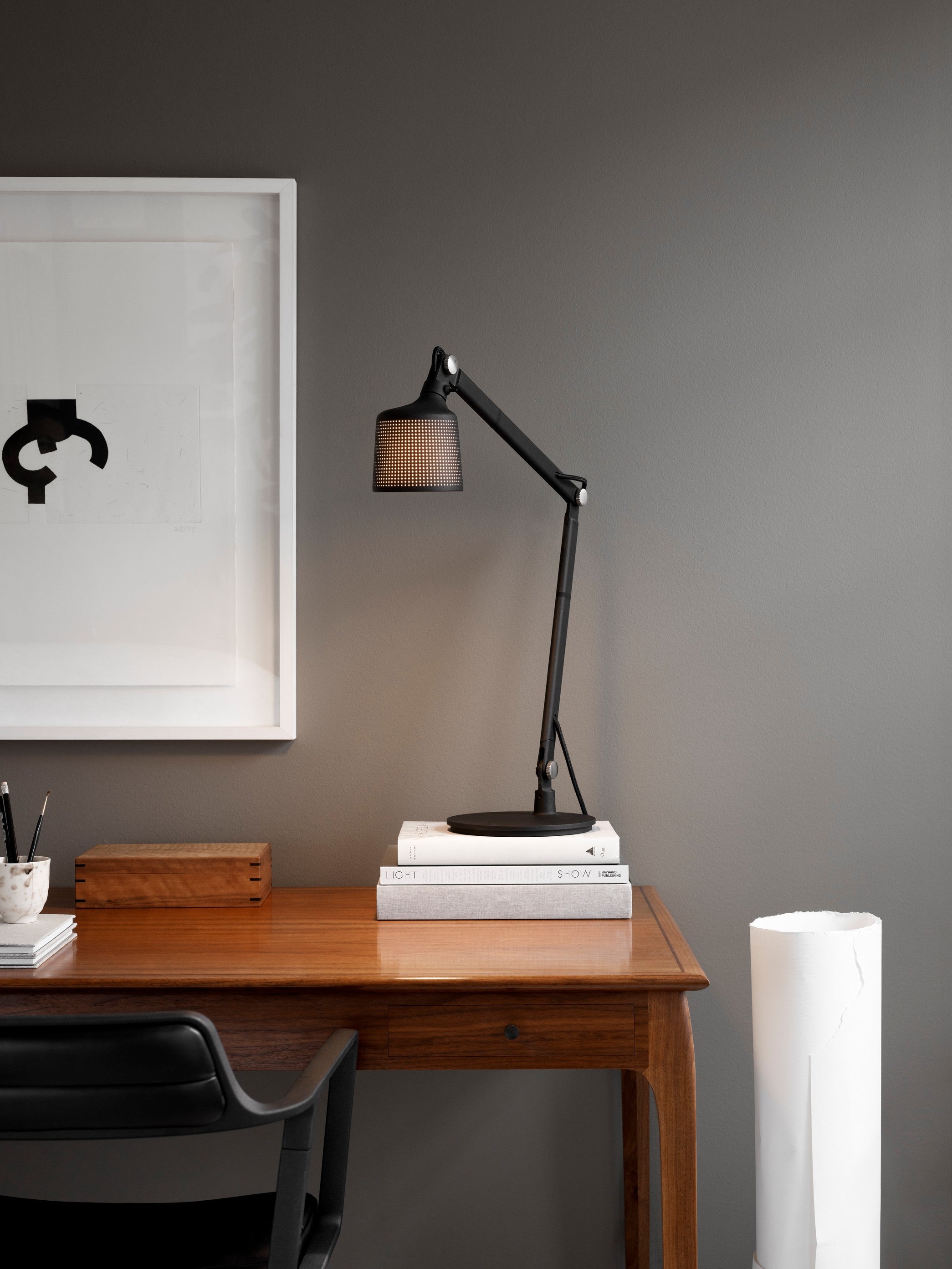 Desk lamp 521 black metal