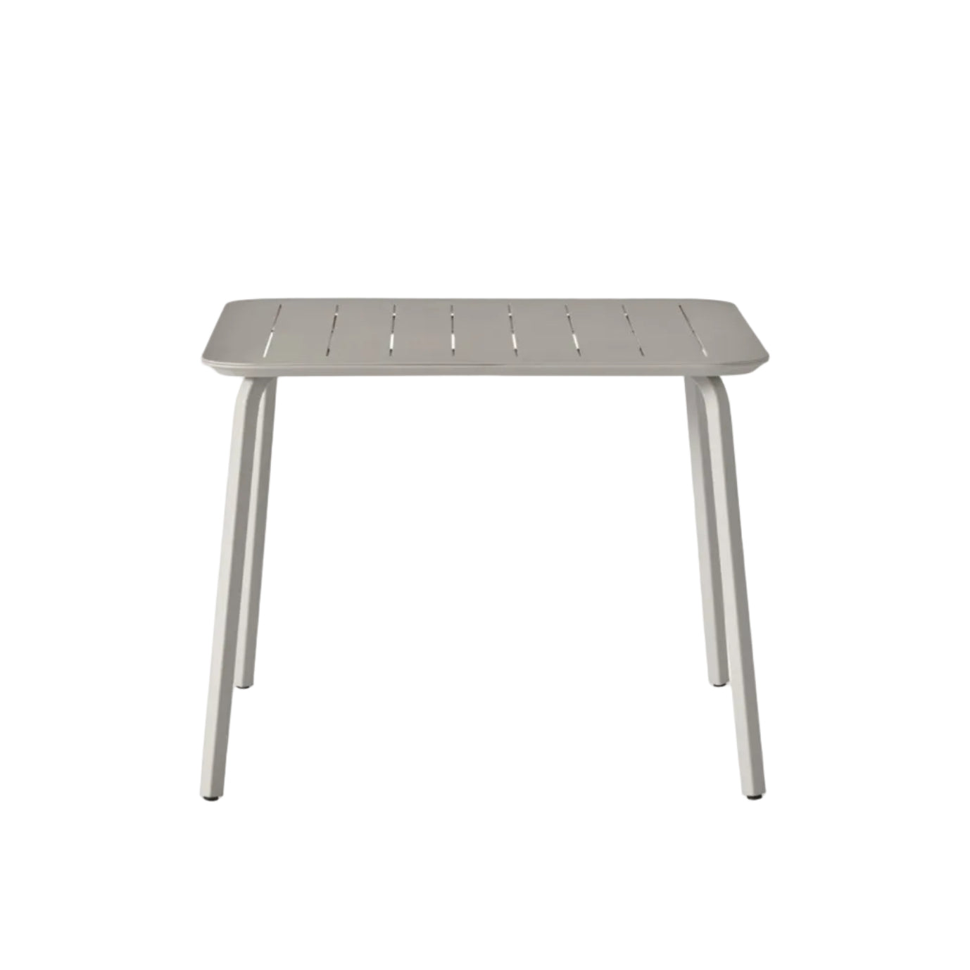 LAGRASSE light gray square outdoor table