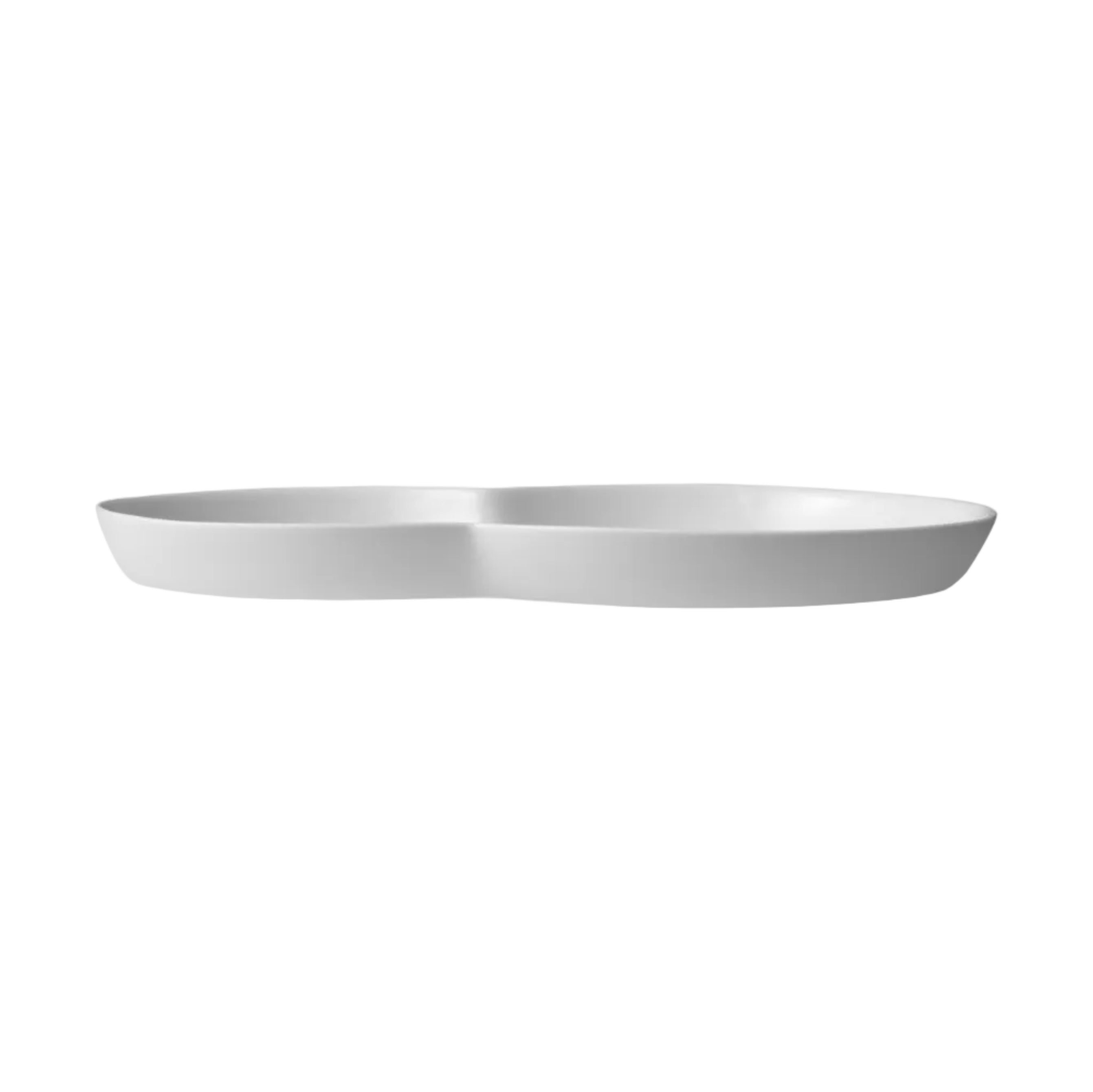 Sada dvoch brunchových tanierov VIPP biela porcelán