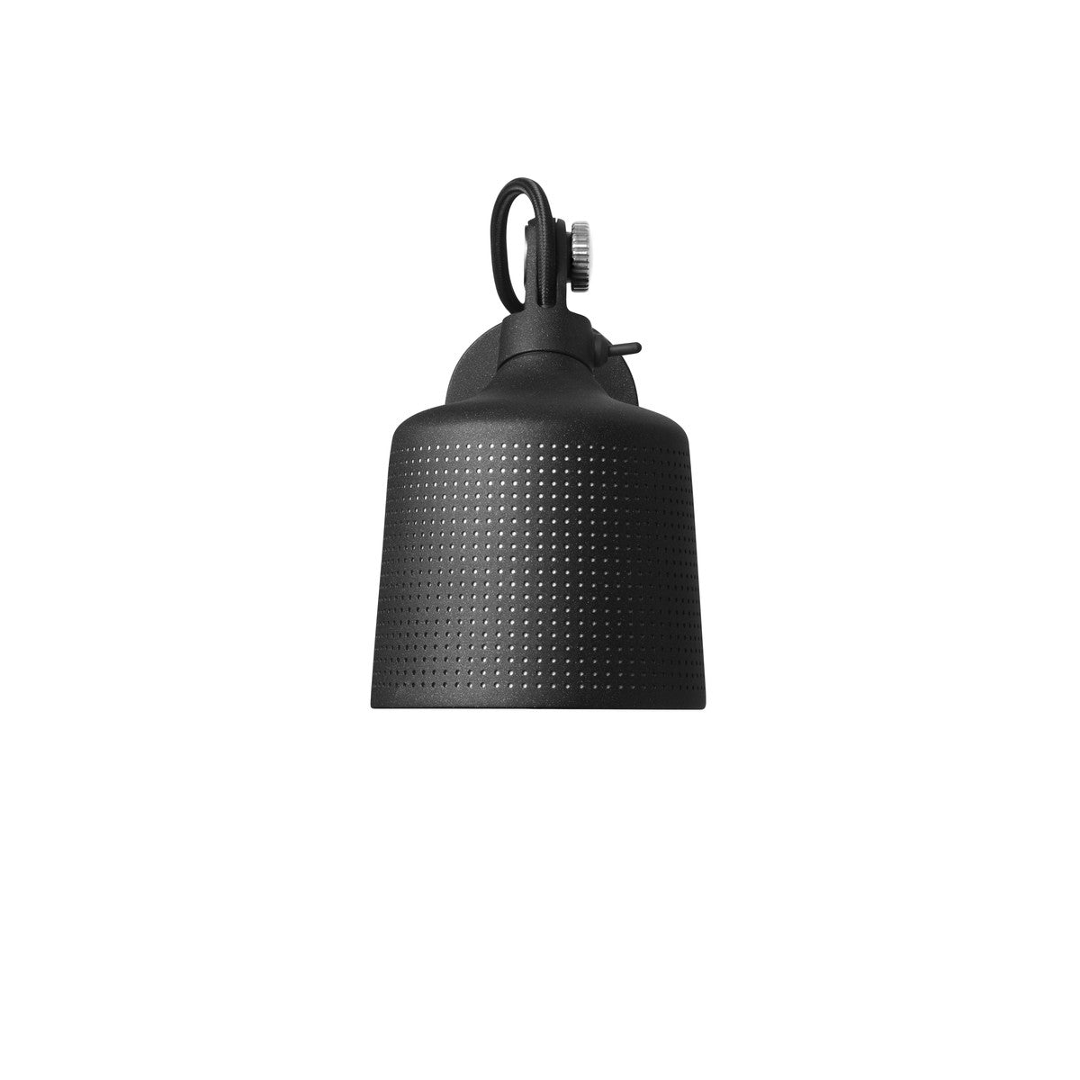 Nástenná lampa 523 čierny kov