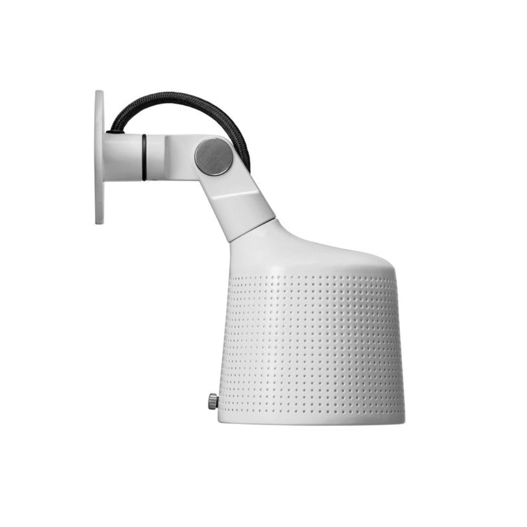 Nástenná lampa 524 biela metalická