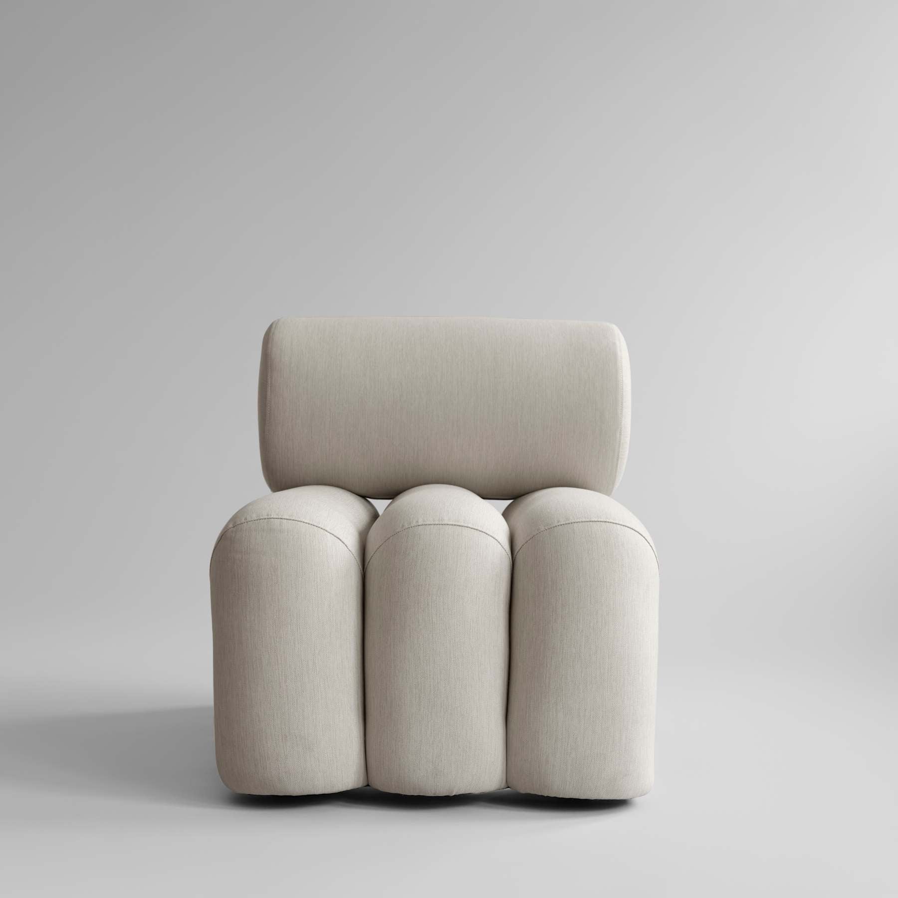 Foku armchair warm gray