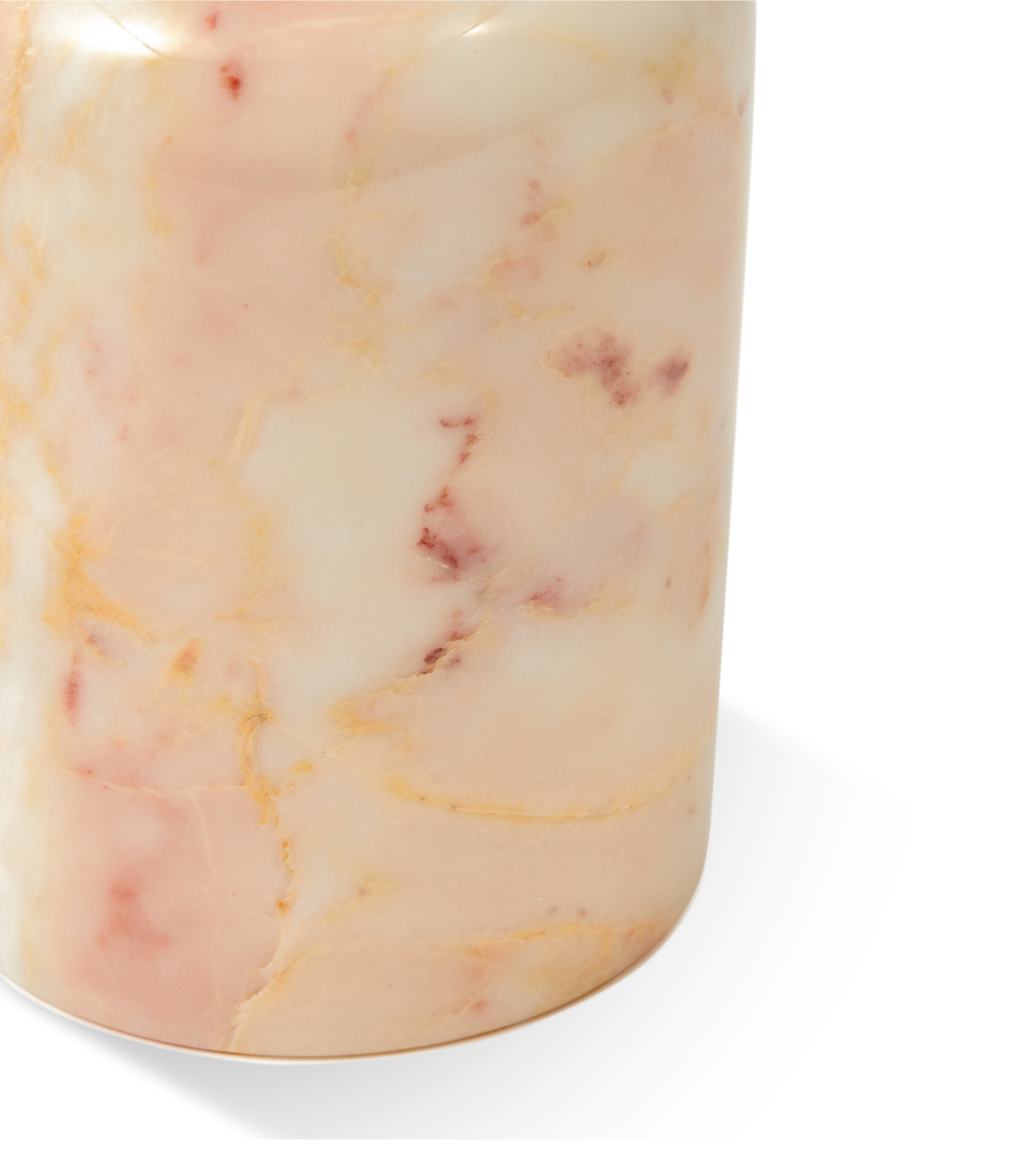 HERITAGE WHISKEY candle holder light pink marble