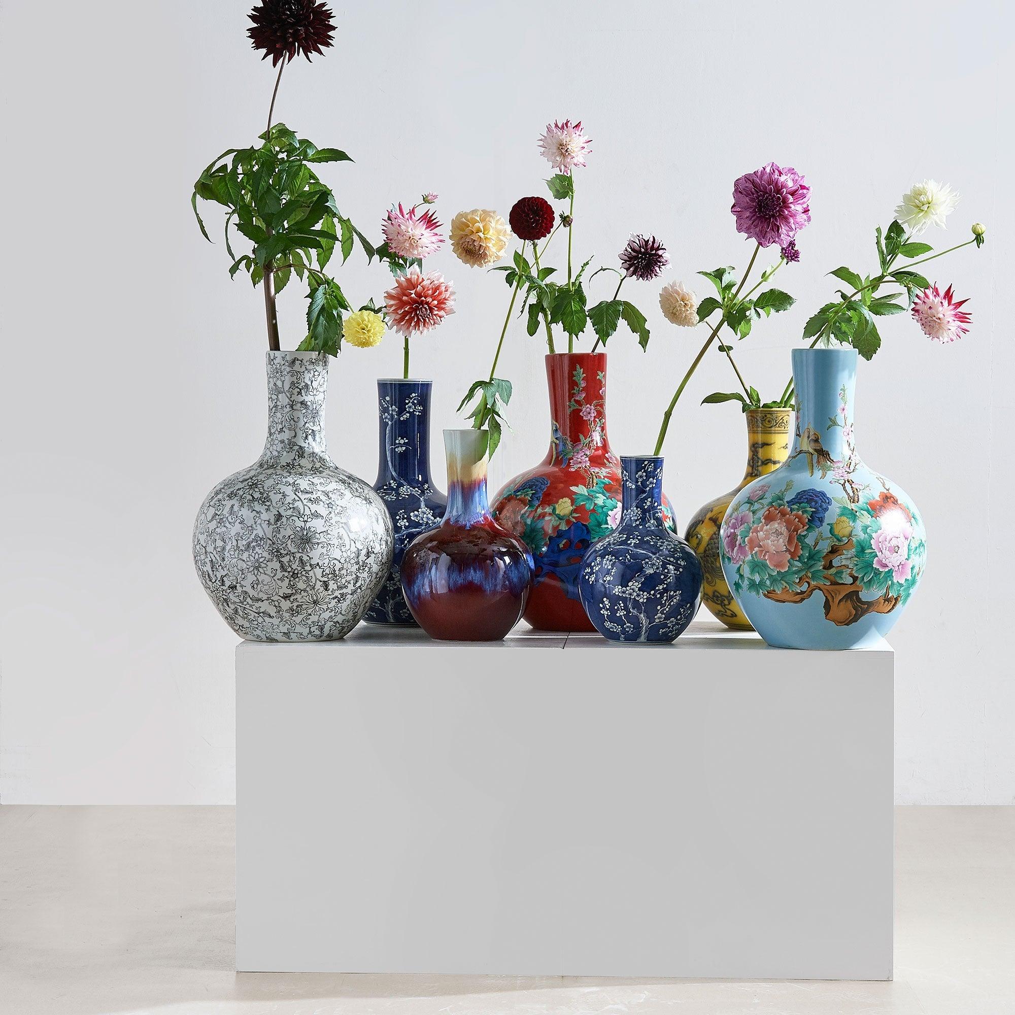 Wazon BALL BODY niebieski Pols Potten Eye on Design