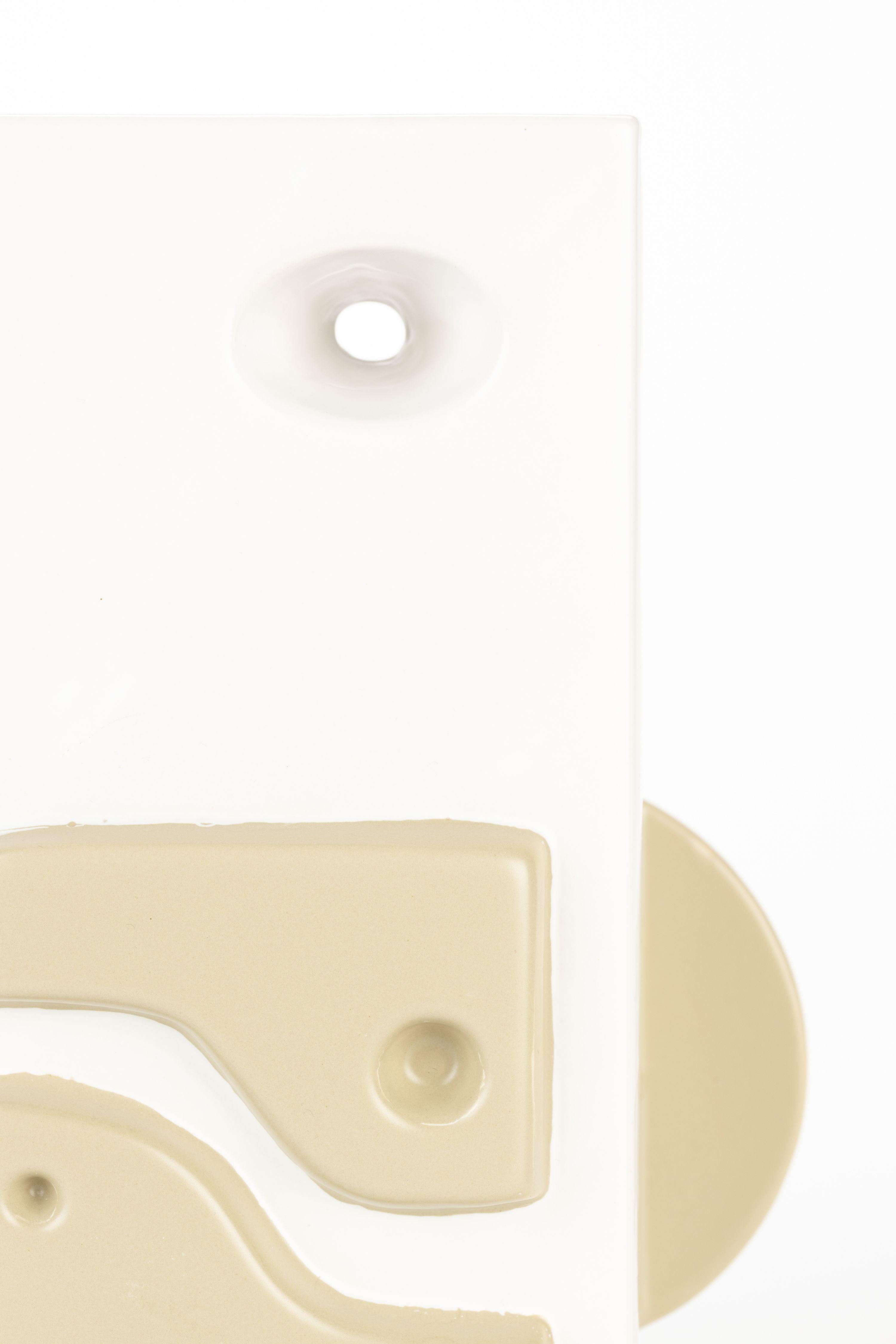 Wazon ceramiczny BLOOMER jasnobeżowy ze złotym Zuiver Eye on Design