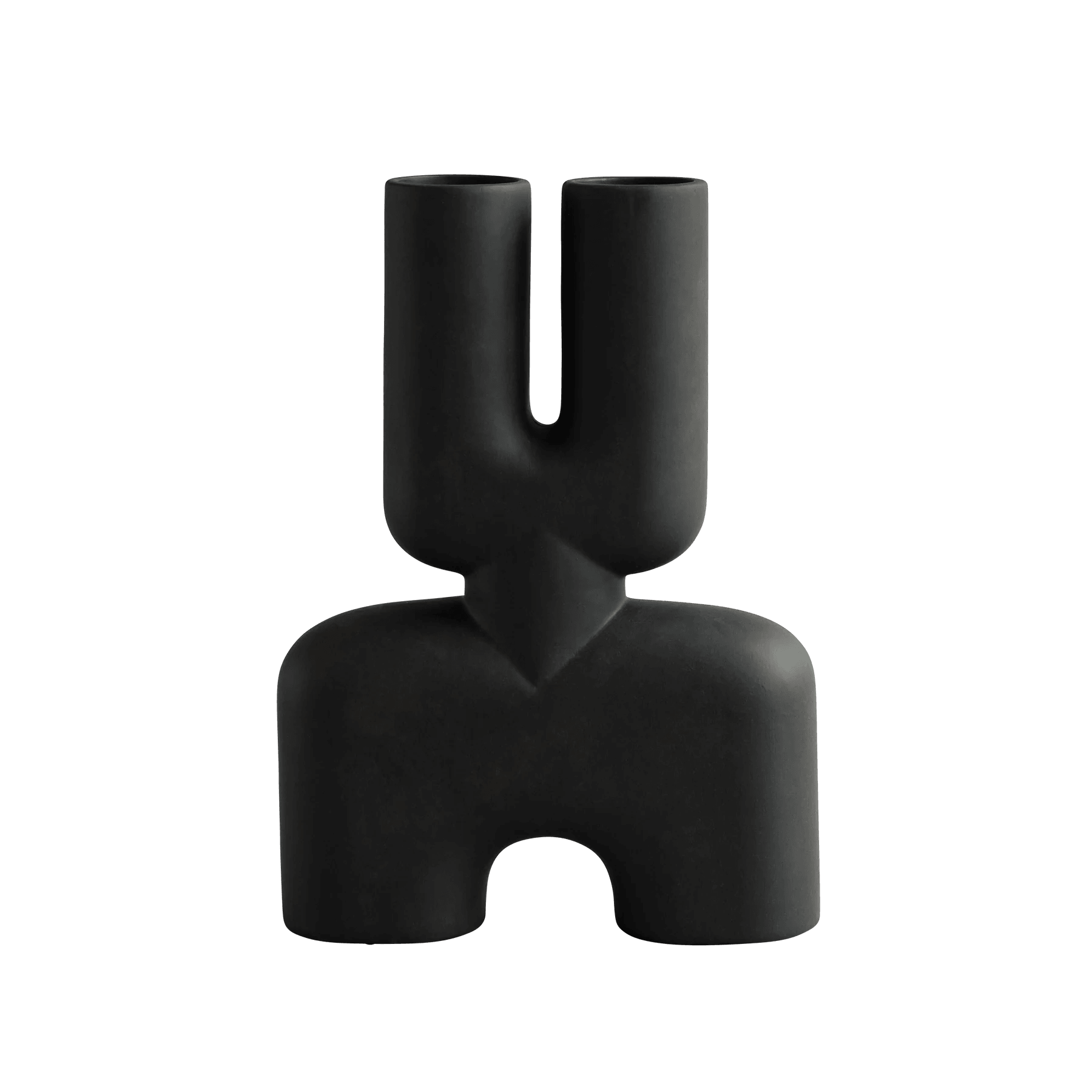 Wazon COBRA DOUBLE ciemnobrązowy 101 Copenhagen M Eye on Design